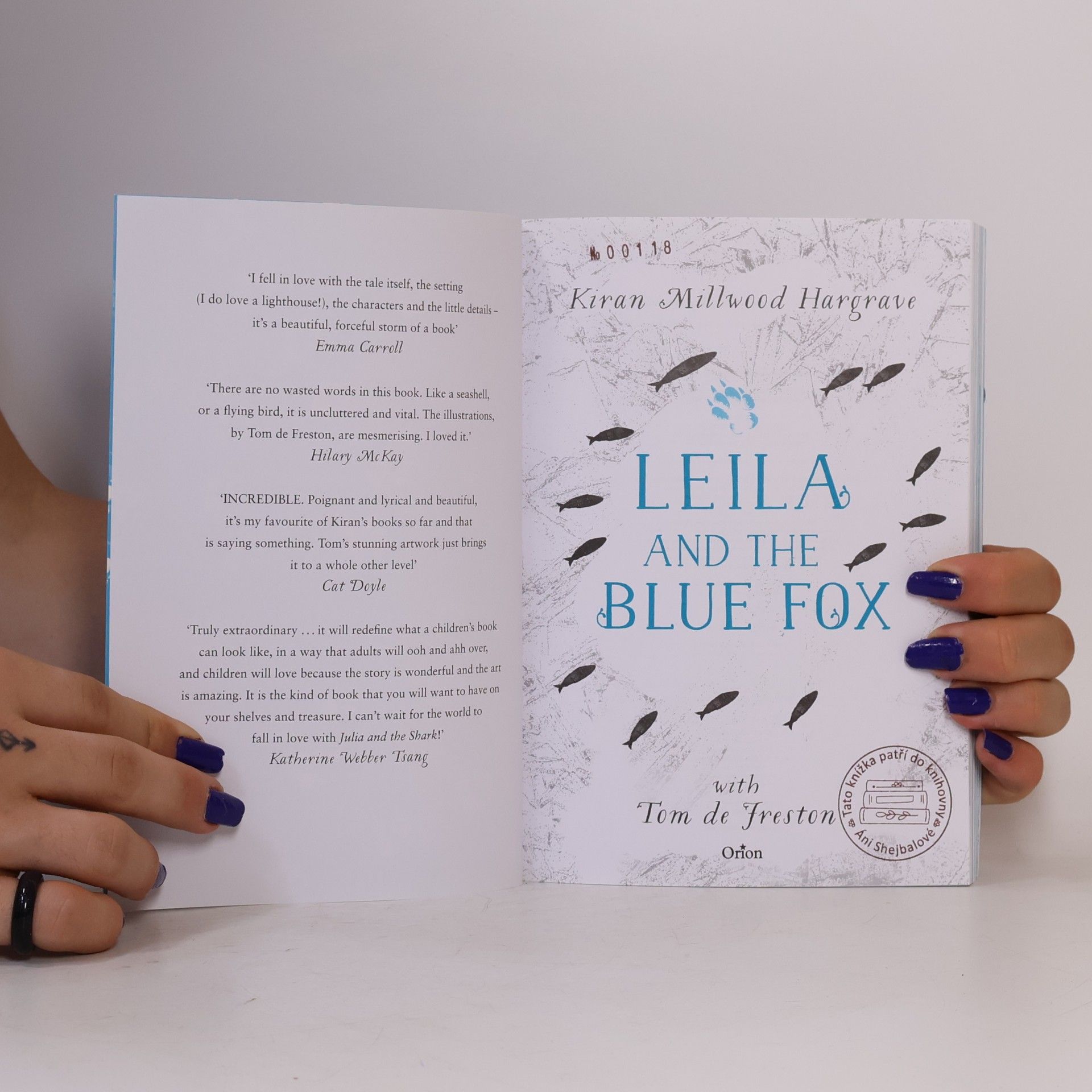 Kiran Millwood Hargrave Leila and the Blue Fox