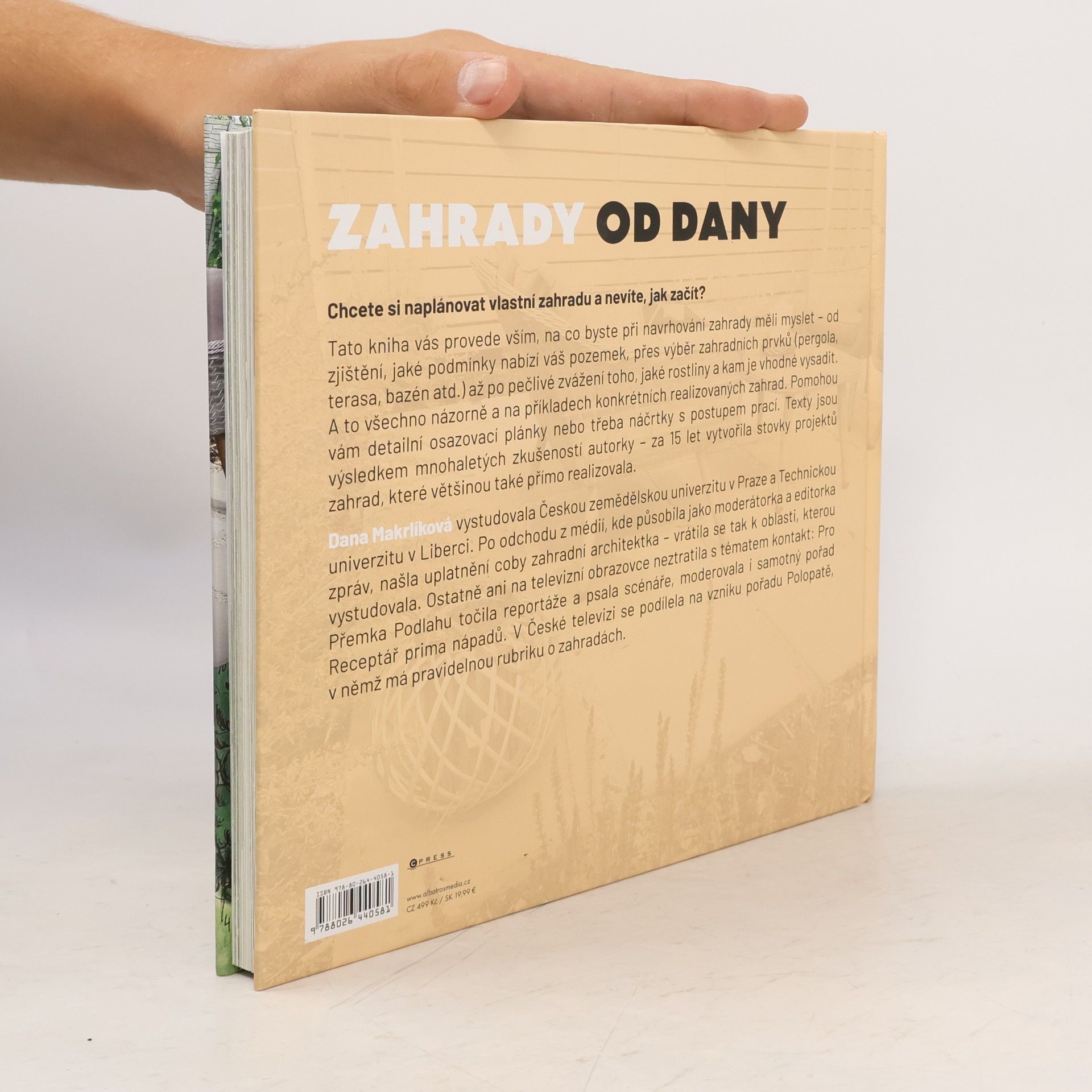 Dana Makrlíková Zahrady od Dany : naplánujte si zahradu krok za krokem
