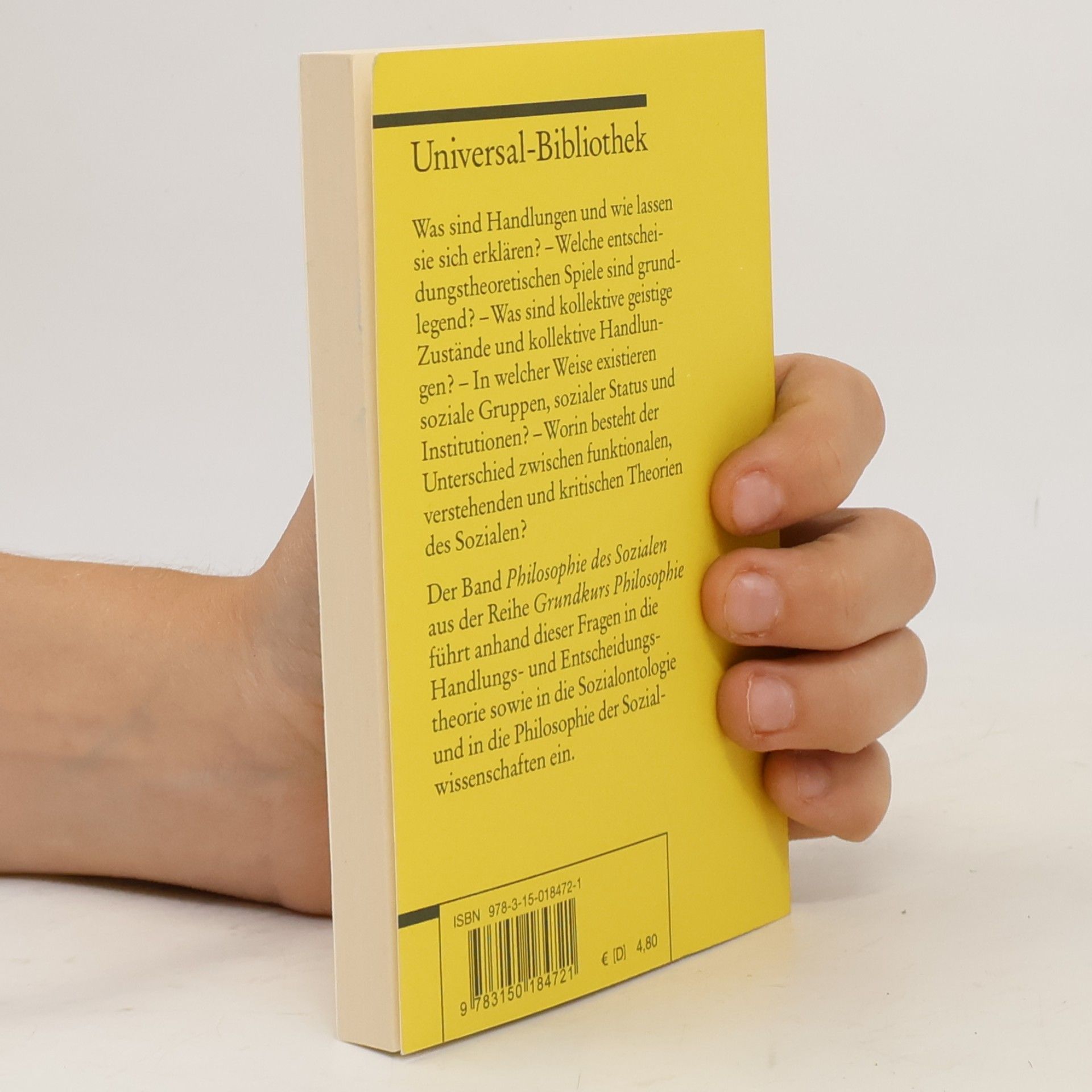 Wolfgang Detel Grundkurs Philosophie 5