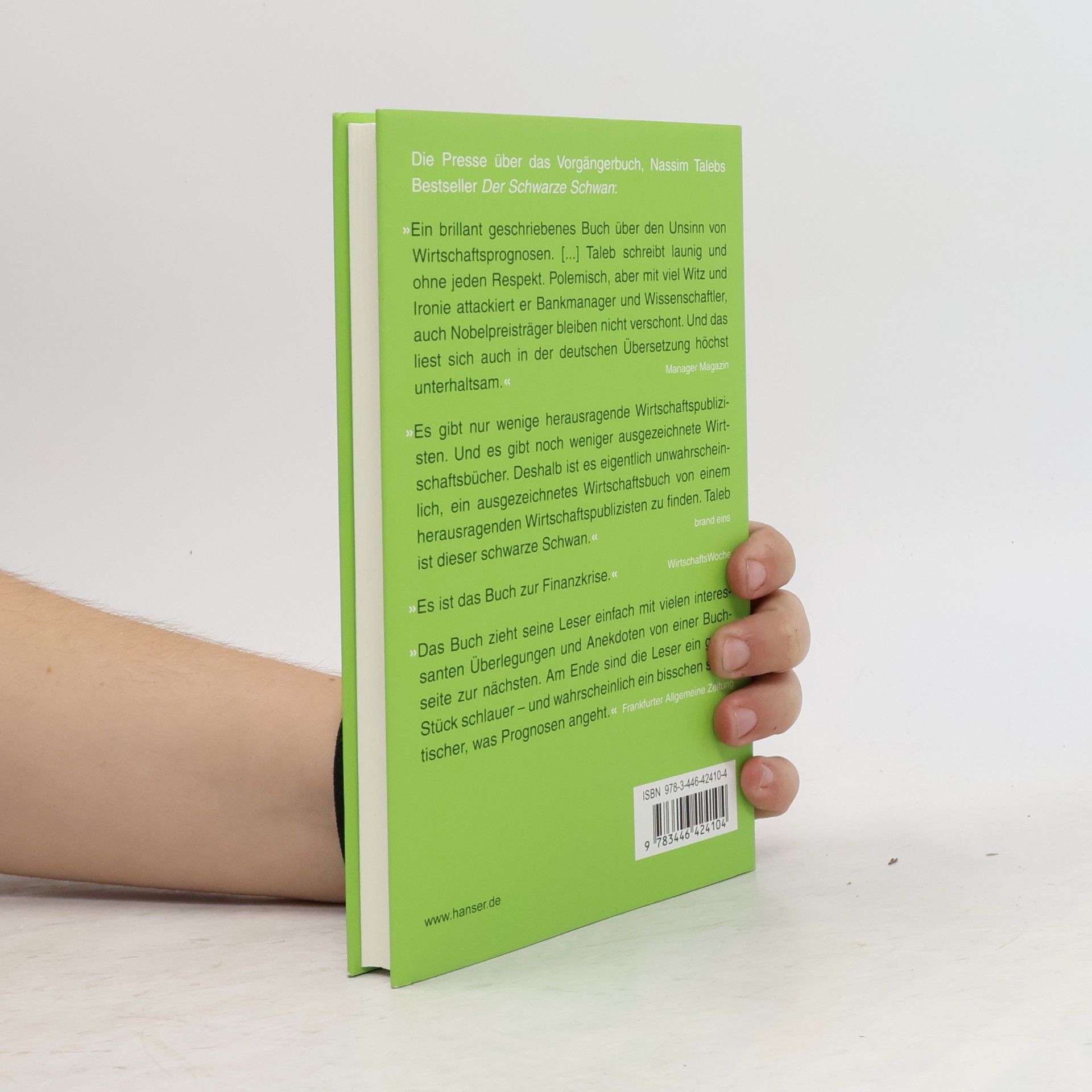 Nassim Nicholas Taleb Der schwarze Schwan - Konsequenzen aus der Krise