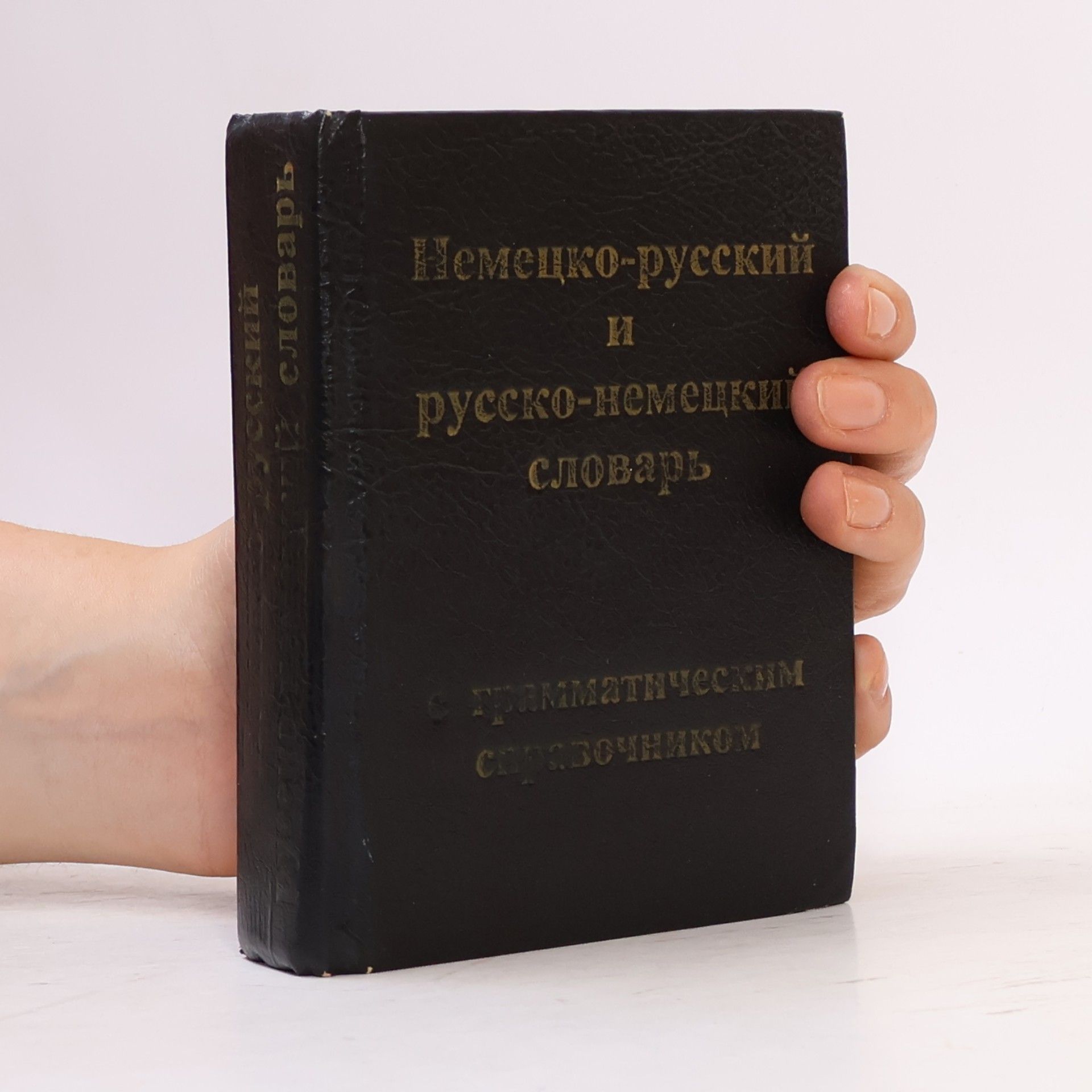 Немецко-русский и русско-немецкий словарь с грамматическим справочником
