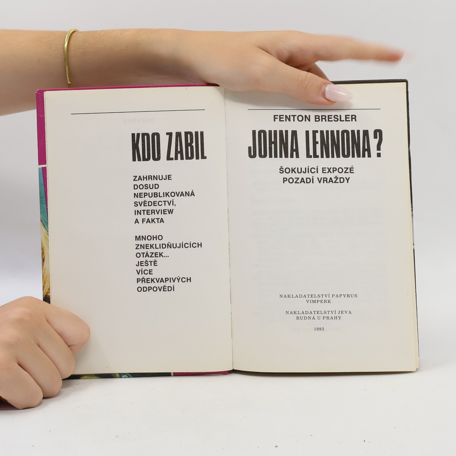Fenton Bresler Kdo zabil Johna Lennona?