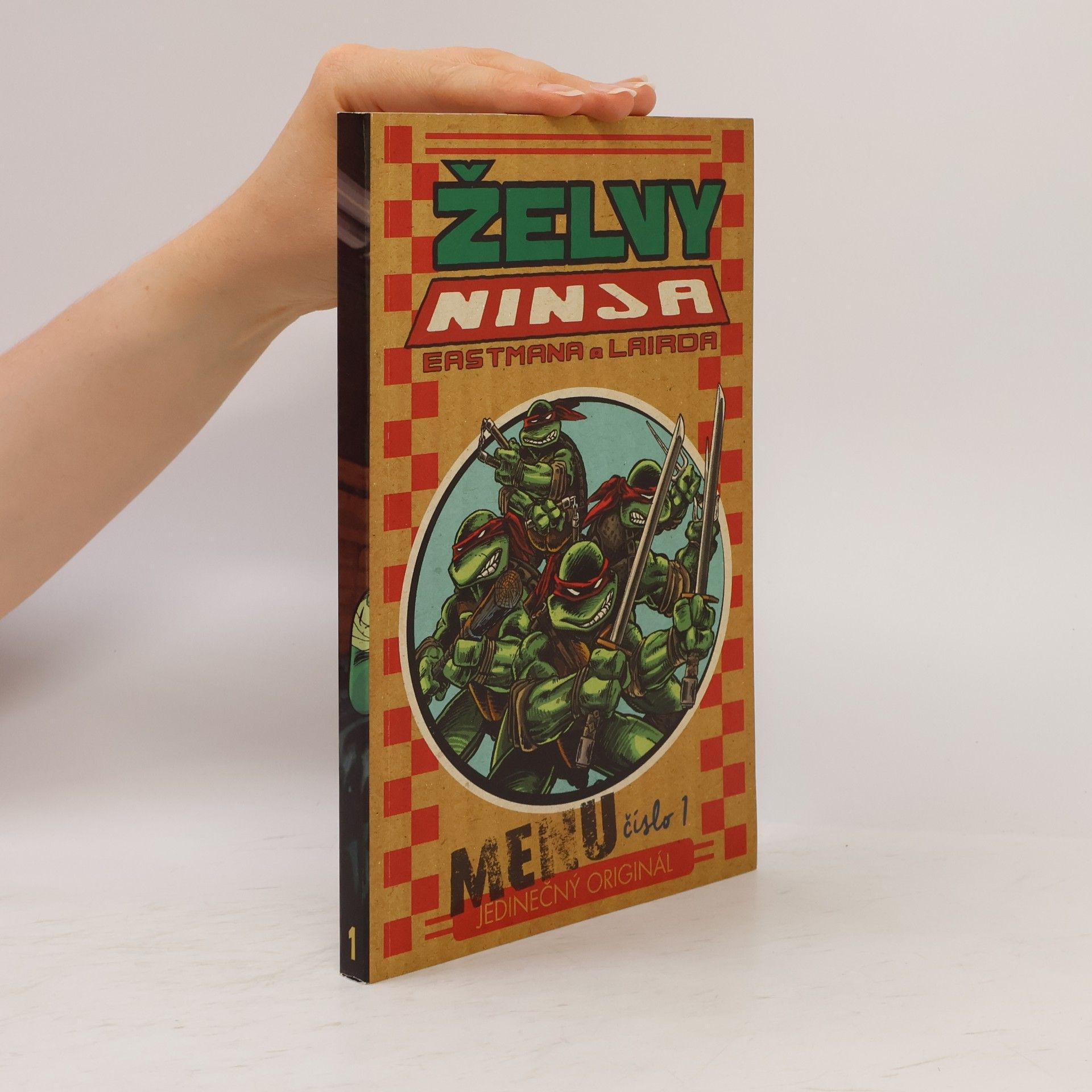 Želvy Ninja. Menu číslo 1