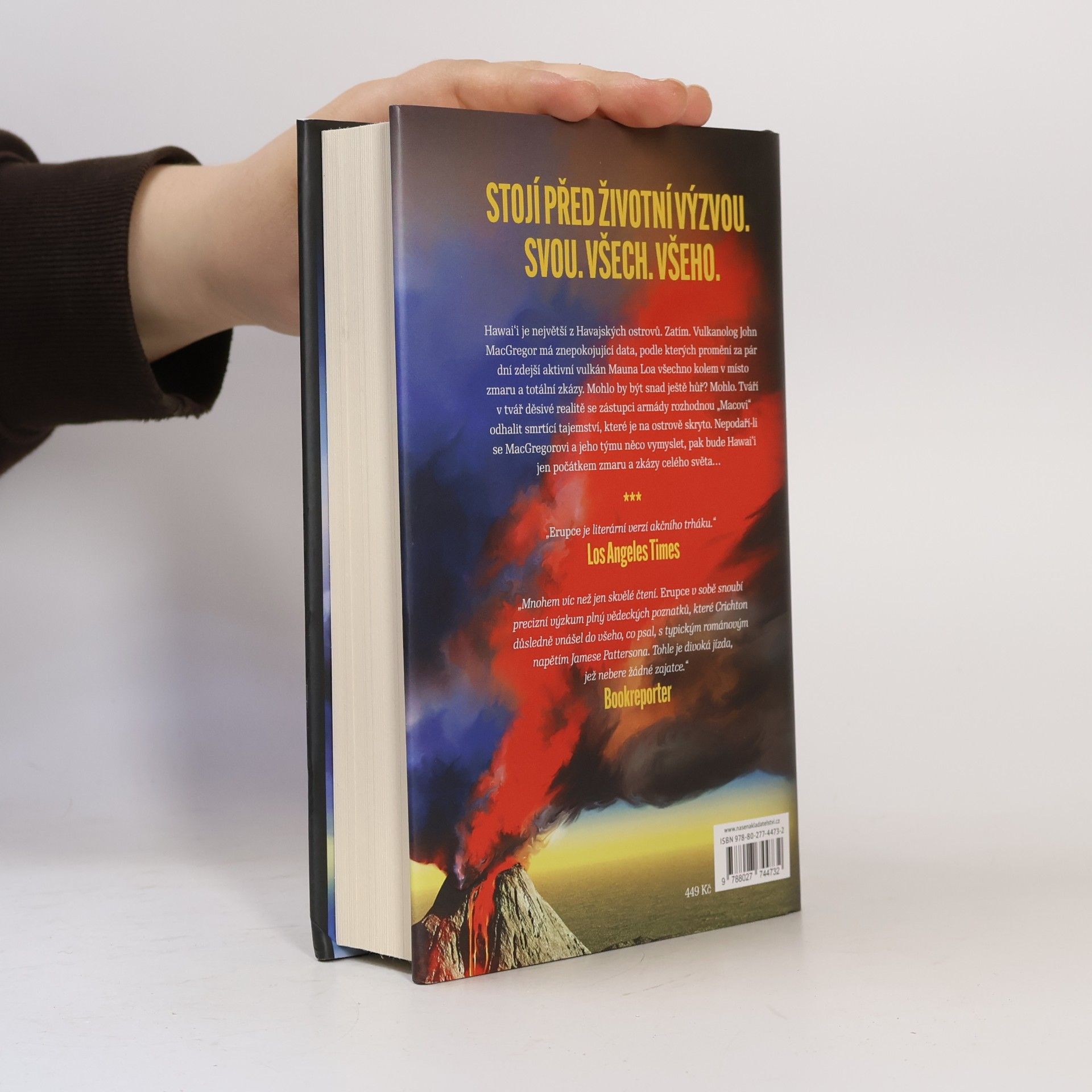 Michael Crichton Erupce