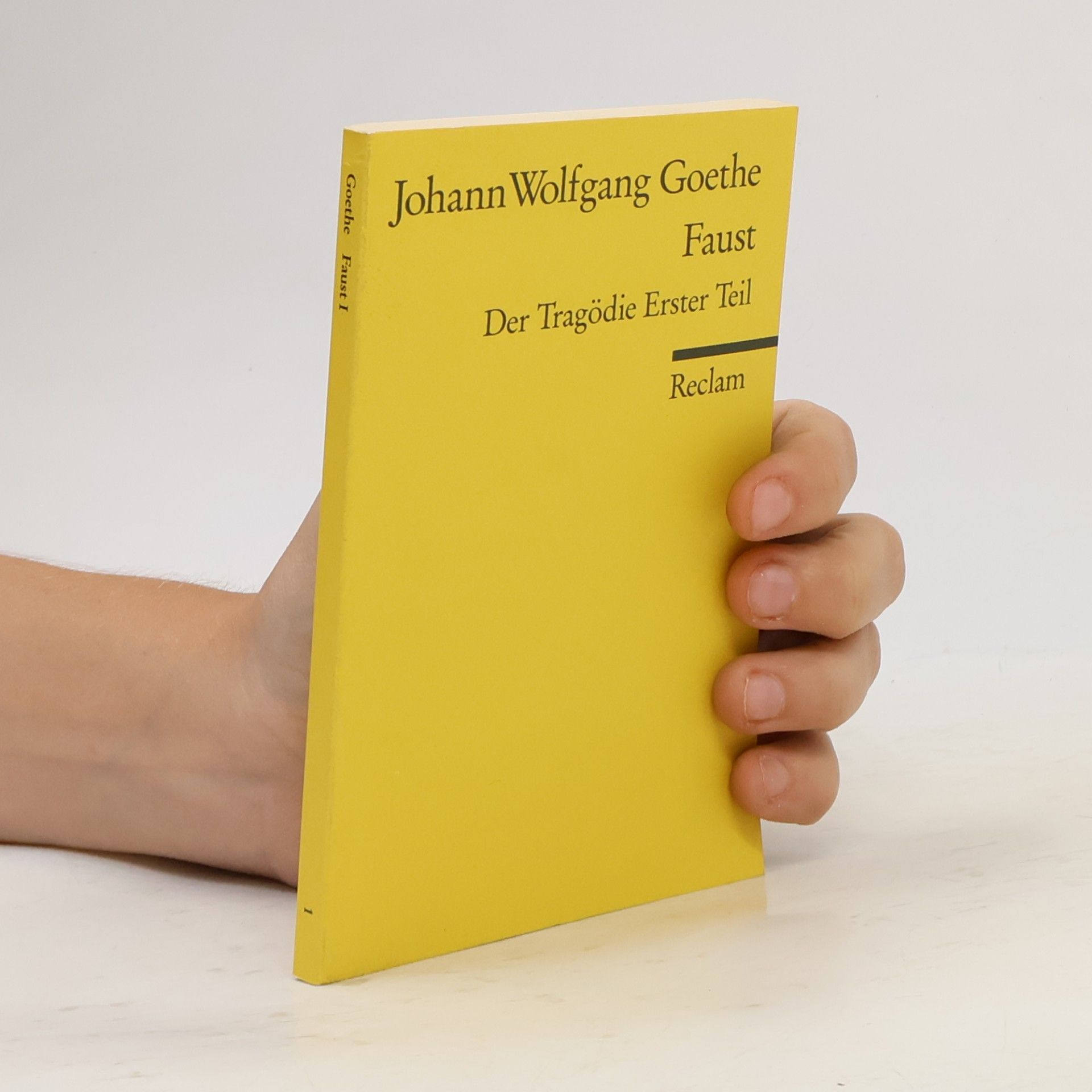 Johann Wolfgang von Goethe Faust : der Tragödie Erster teil