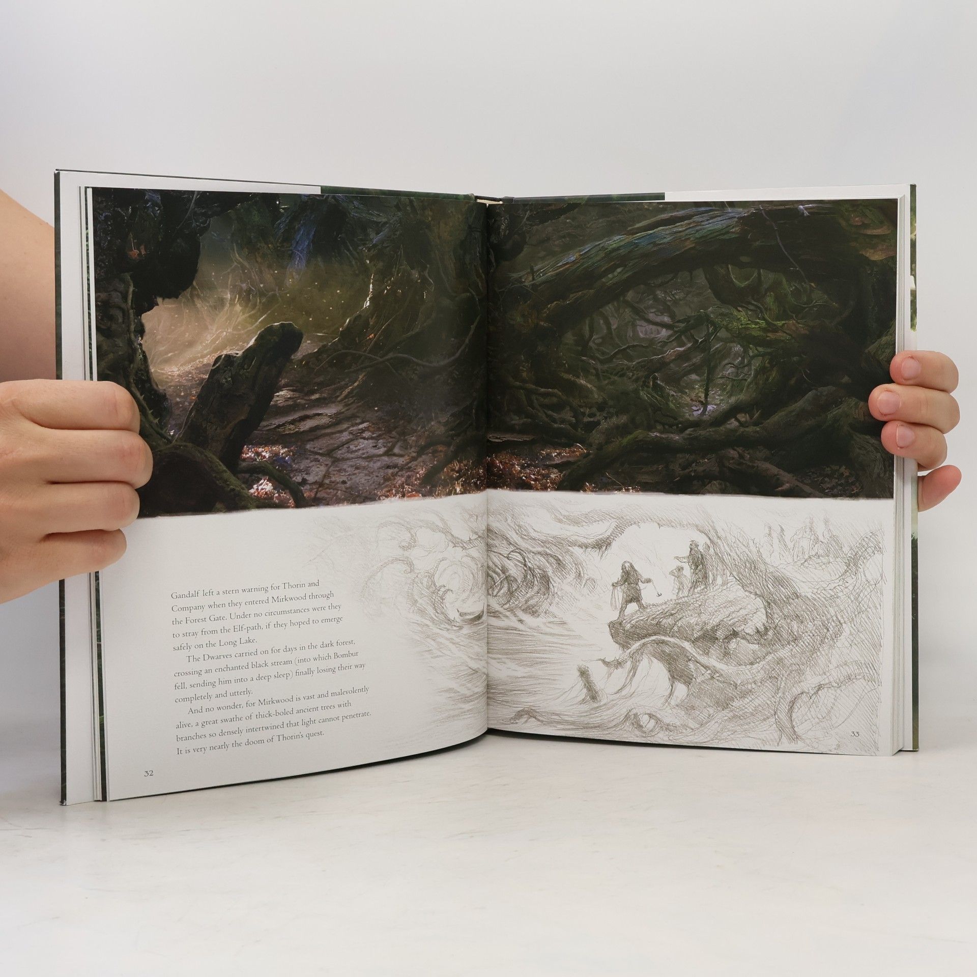 John Howe A Middle-earth traveller: Sketches from Bag ans Mordor