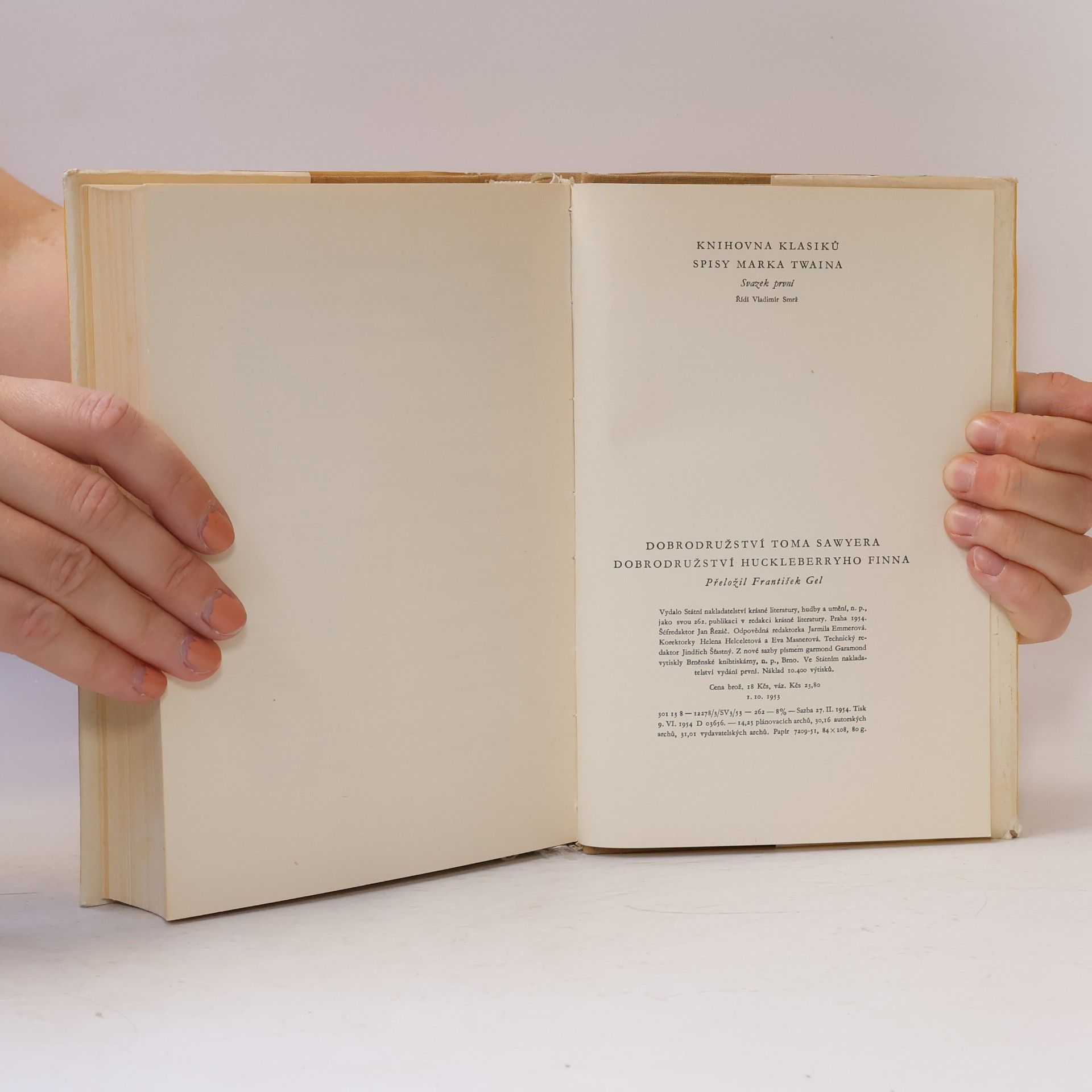 Mark Twain Tom Sawyer; Huckleberry Finn