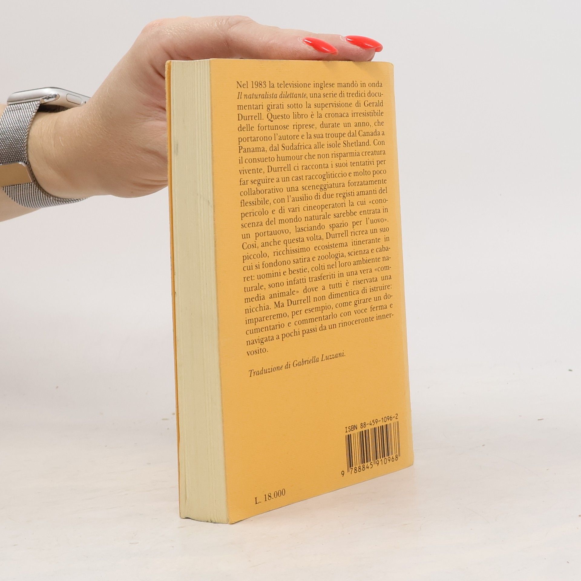 Gabriella Luzzani Piccola biblioteca Adelphi - 338: Il naturalista a quattro zampe