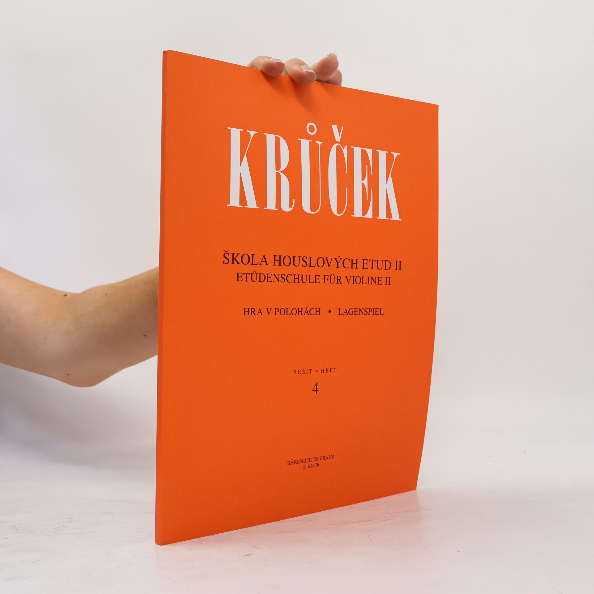 Bärenreiter Praha s.r.o Škola houslových etud II
