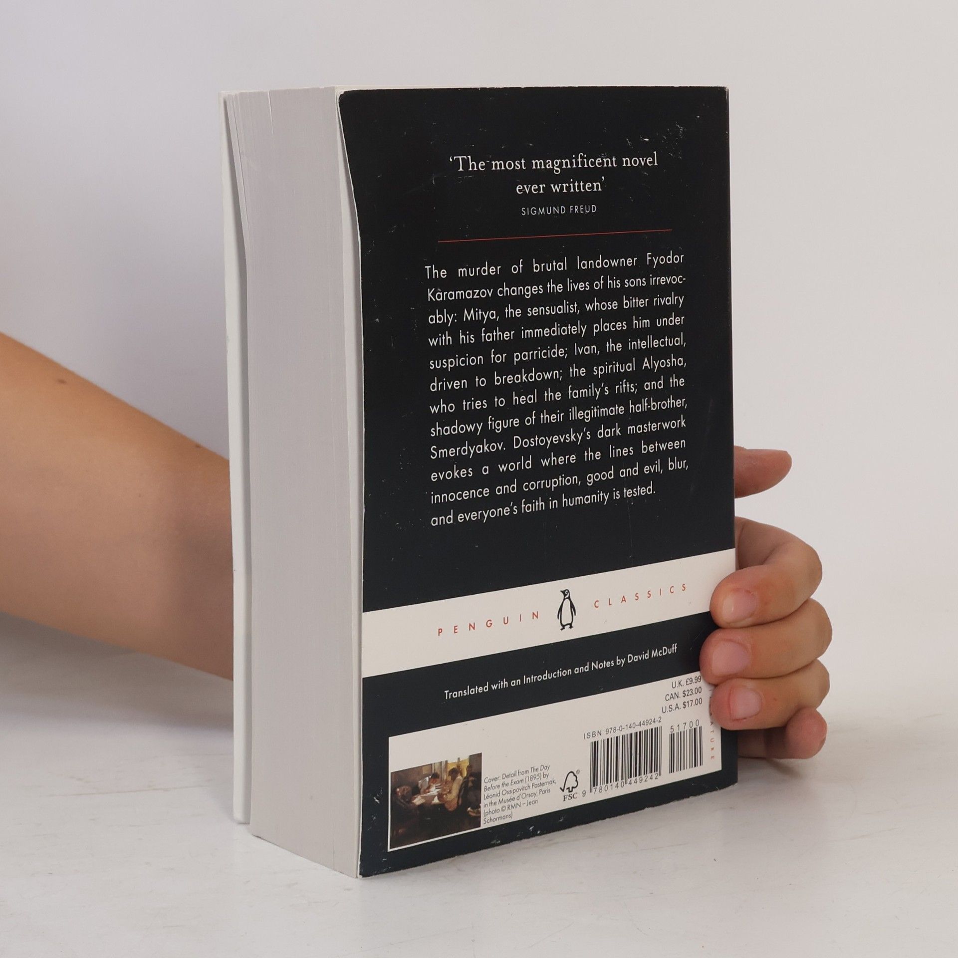 Fjodor Michailowitsch Dostojewski The brothers Karamazov: A novel in four parts and an epilogue