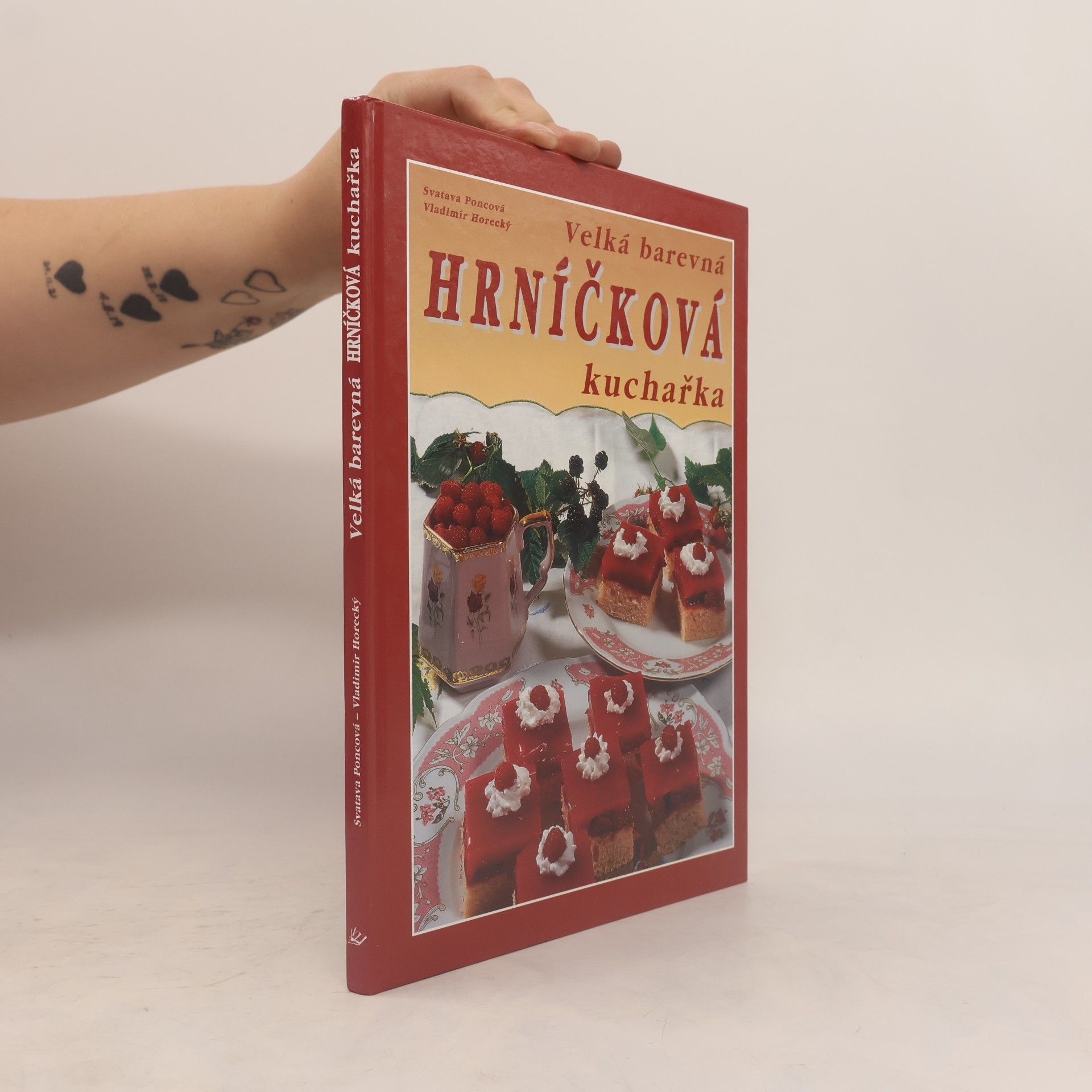 Velká barevná hrníčková kuchařka