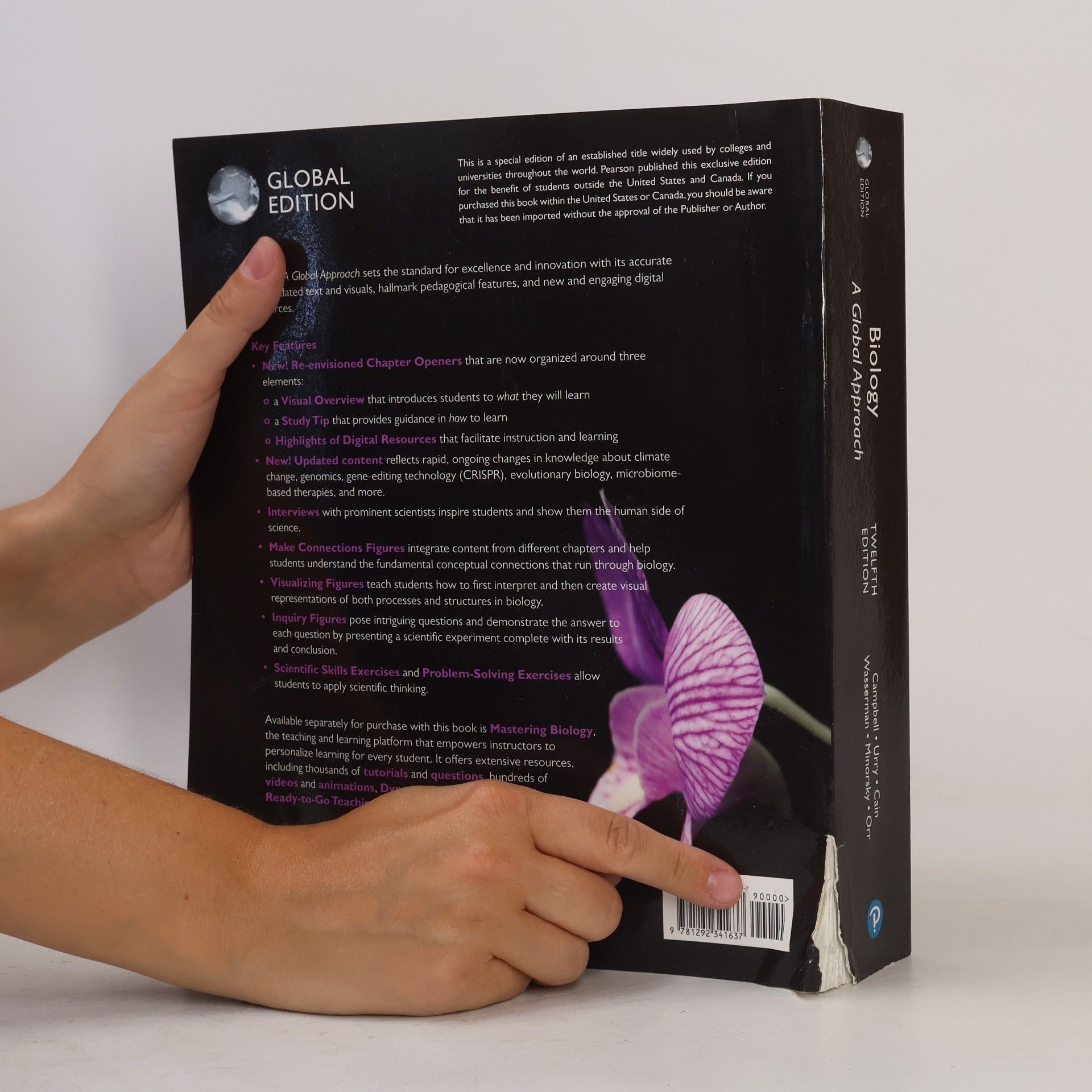 Collectif d'auteurs Biology: A Global Approach, Global Edition
