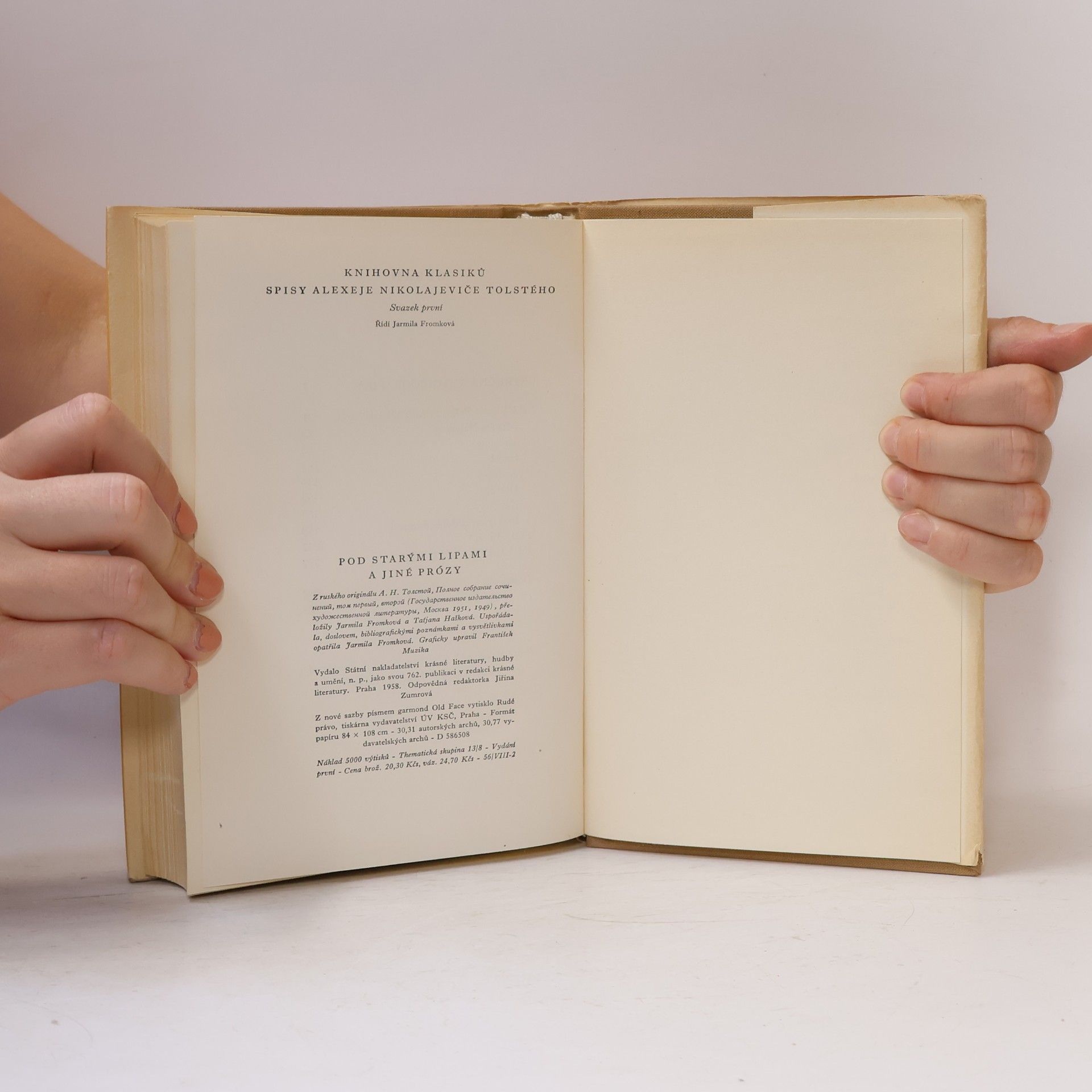 Alexei Nikolajewitsch Tolstoi Pod starými lipami a jiné prózy