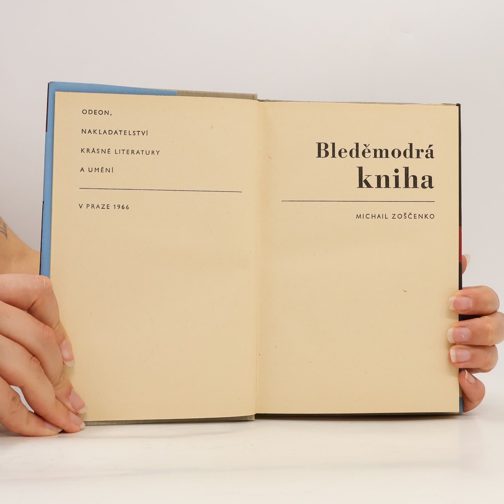 Michail Michajlovič Zoščenko Bleděmodrá kniha