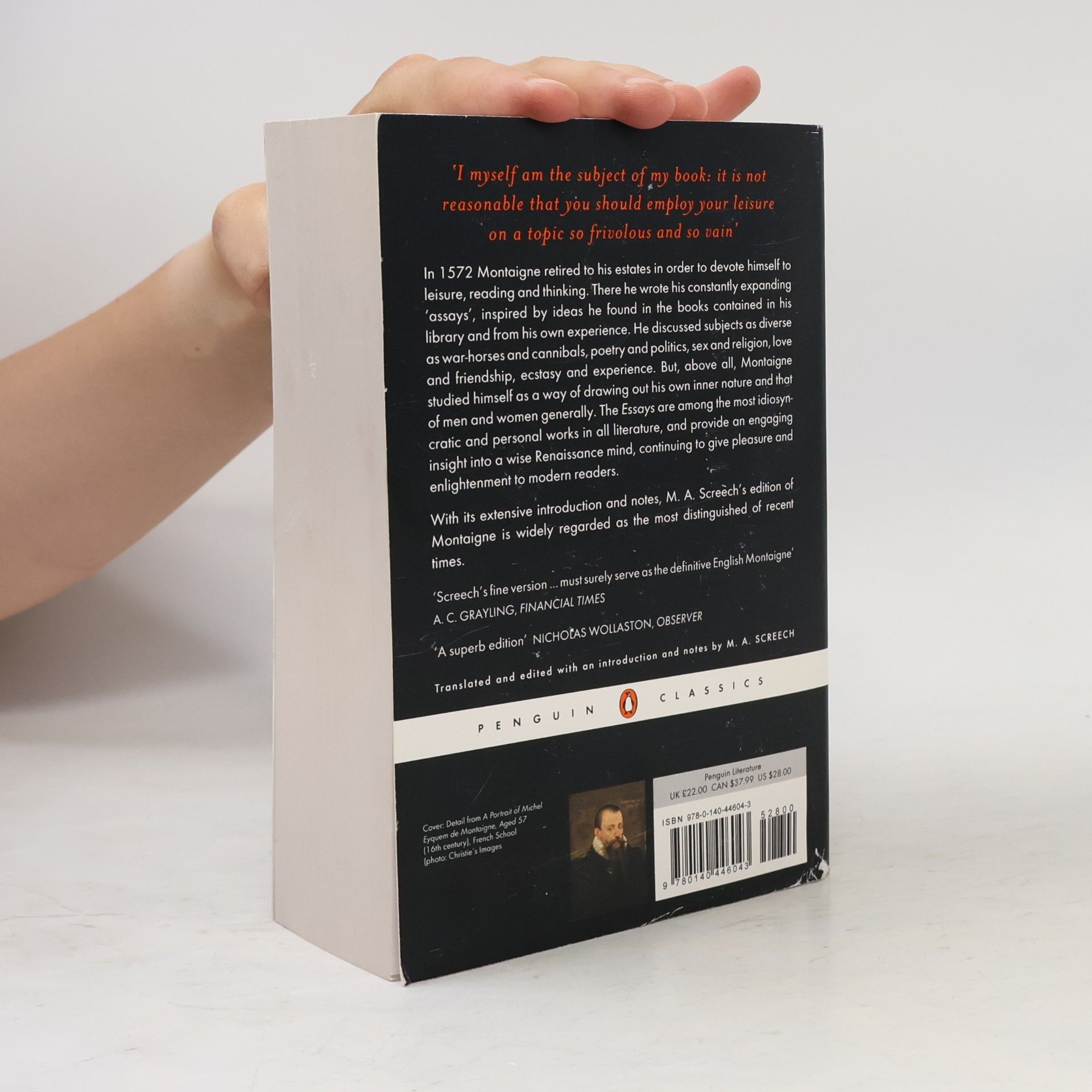 Michel de Montaigne The Complete Essays