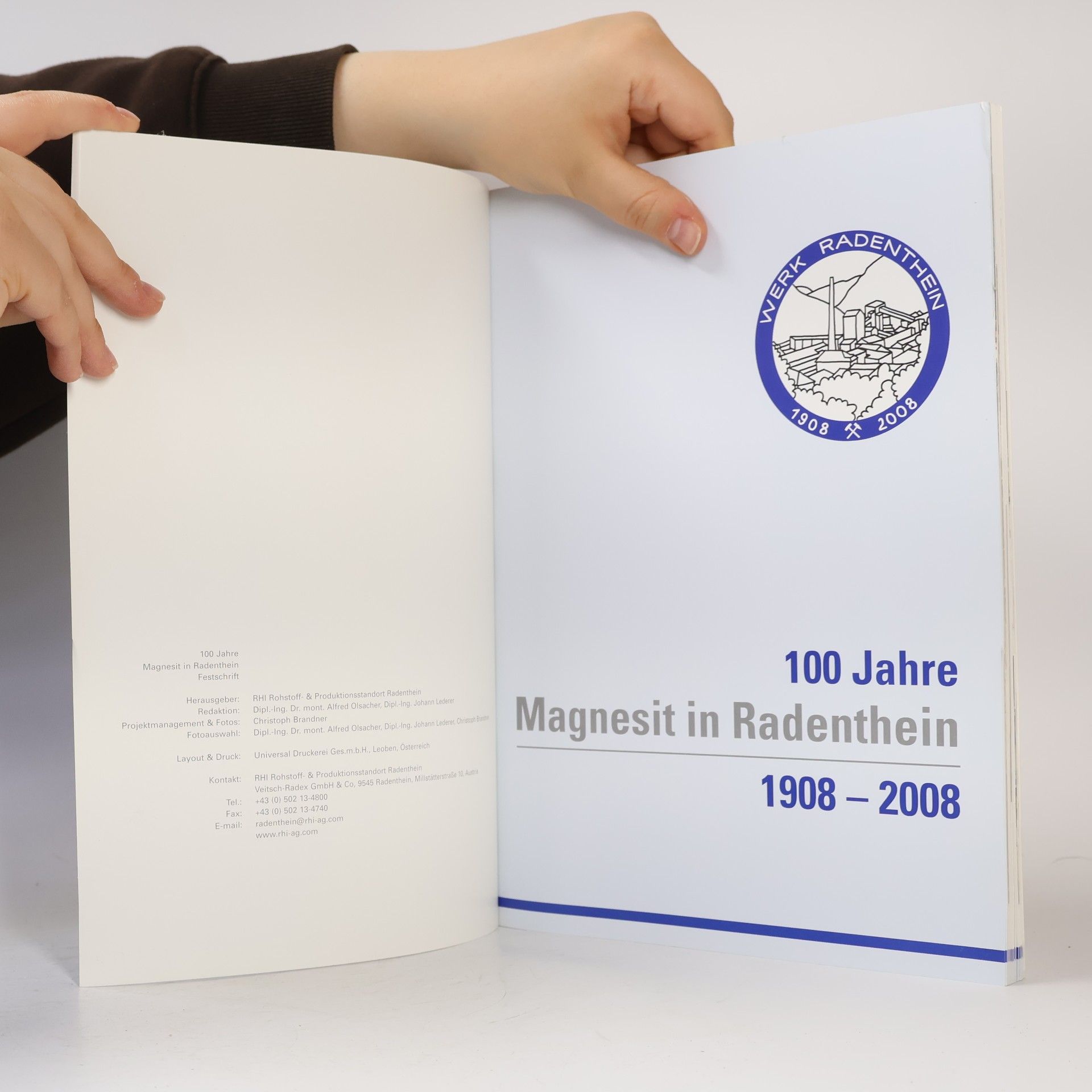 kolektiv 100 Jahre Magnesit in Radenthein 1908-2008