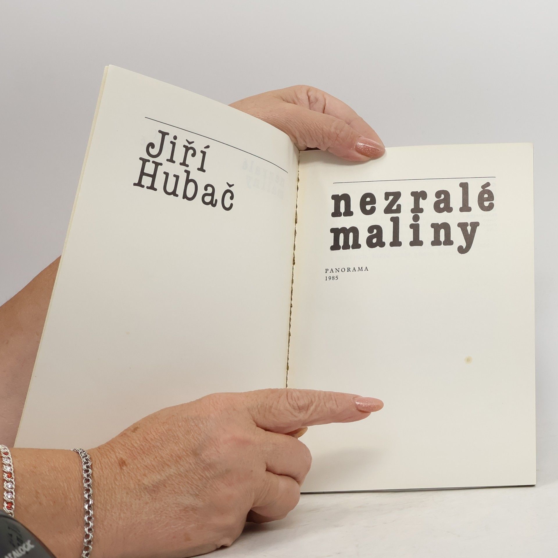 Jiří Hubač Nezralé maliny