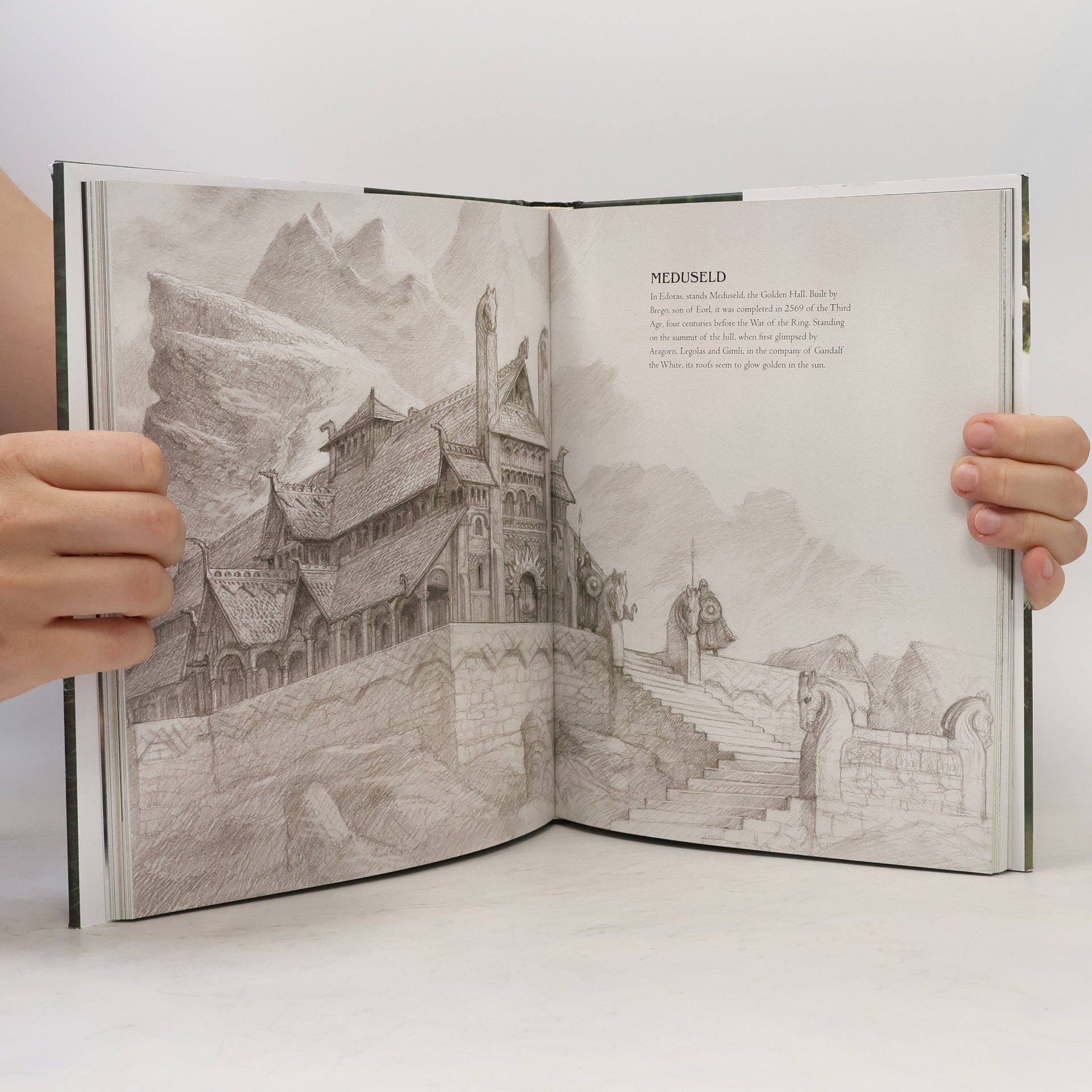 John Howe A Middle-earth traveller: Sketches from Bag ans Mordor