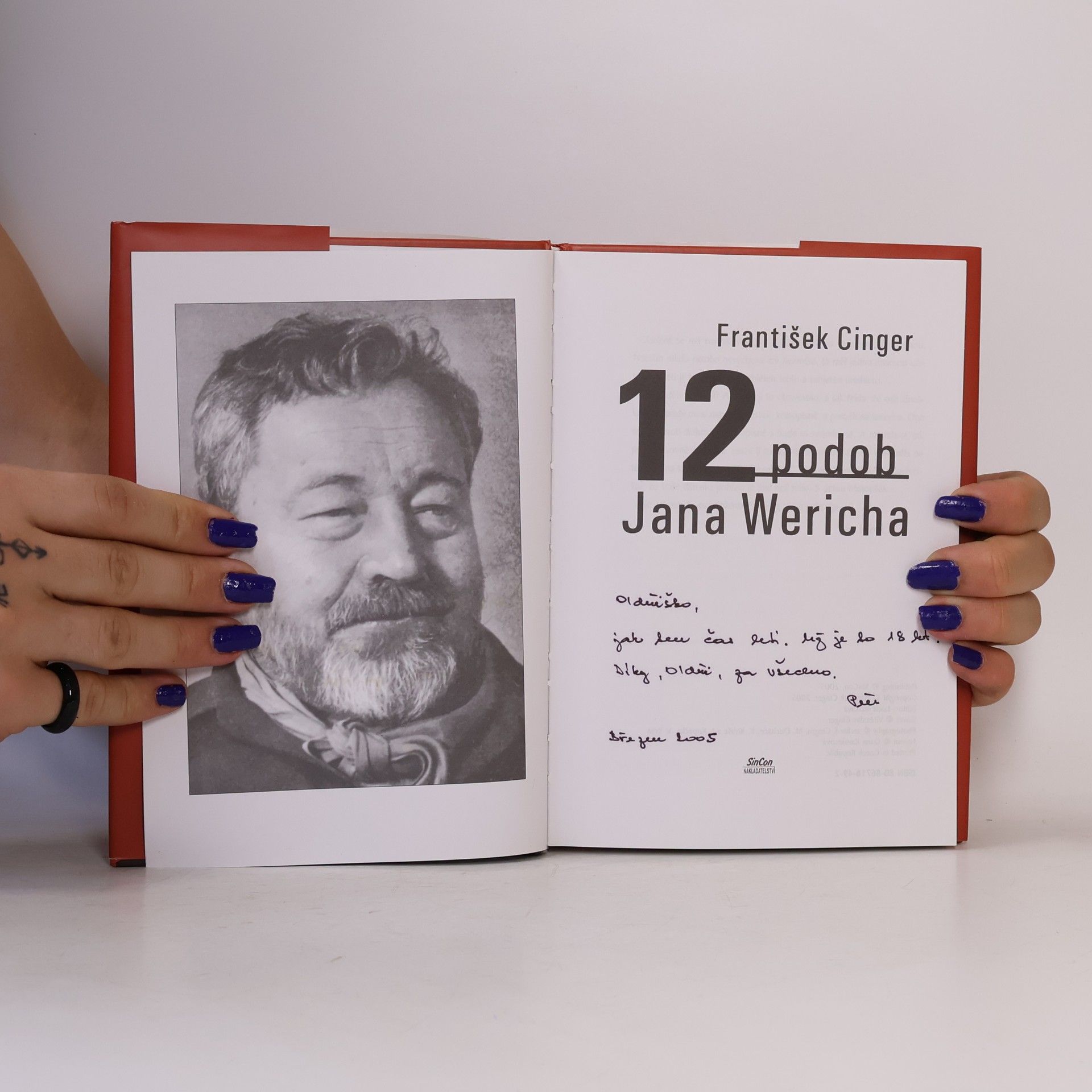 František Cinger 12 podob Jana Wericha