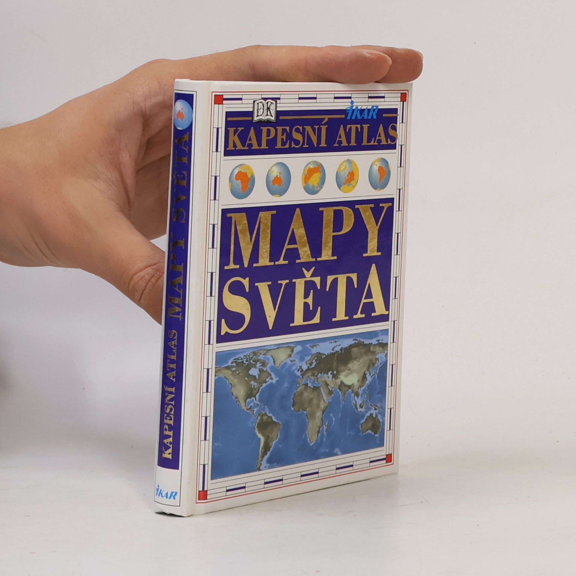 Dagmar Eisenmann Mapy světa kapesní atlas