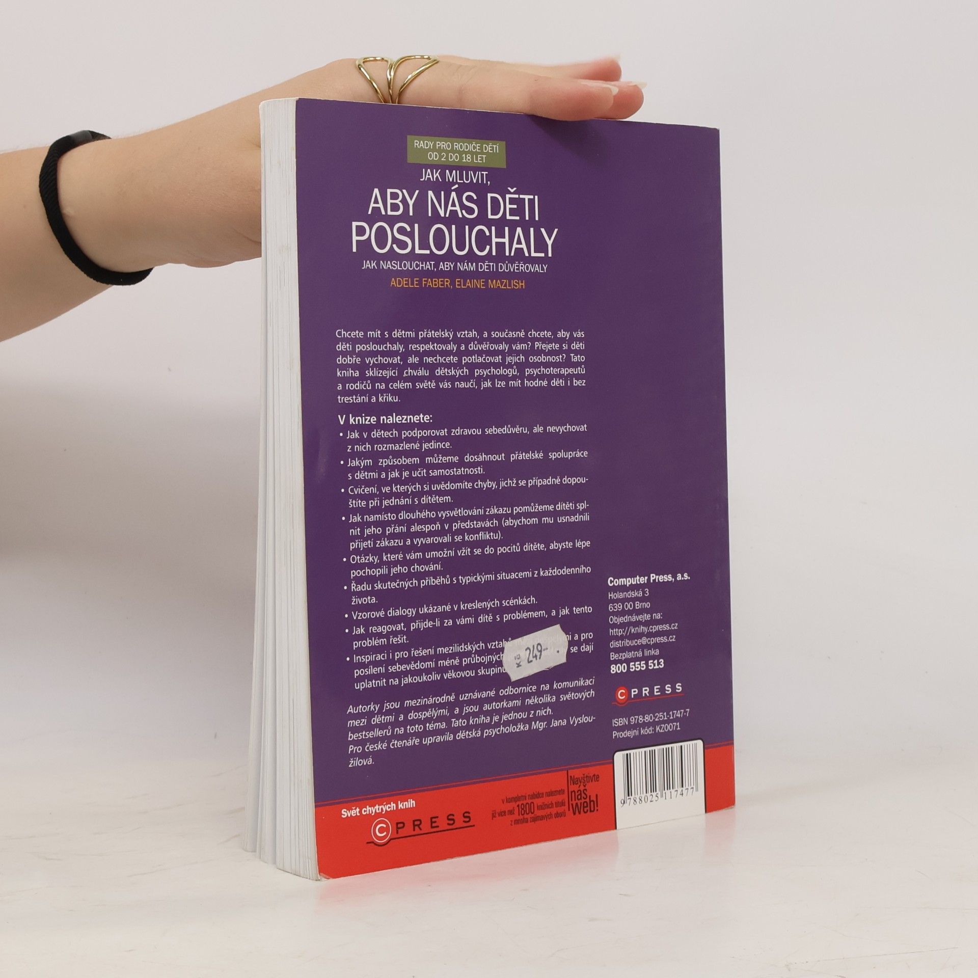 Adele Faber Jak mluvit, aby nás děti poslouchaly, jak naslouchat, aby nám děti důvěřovaly