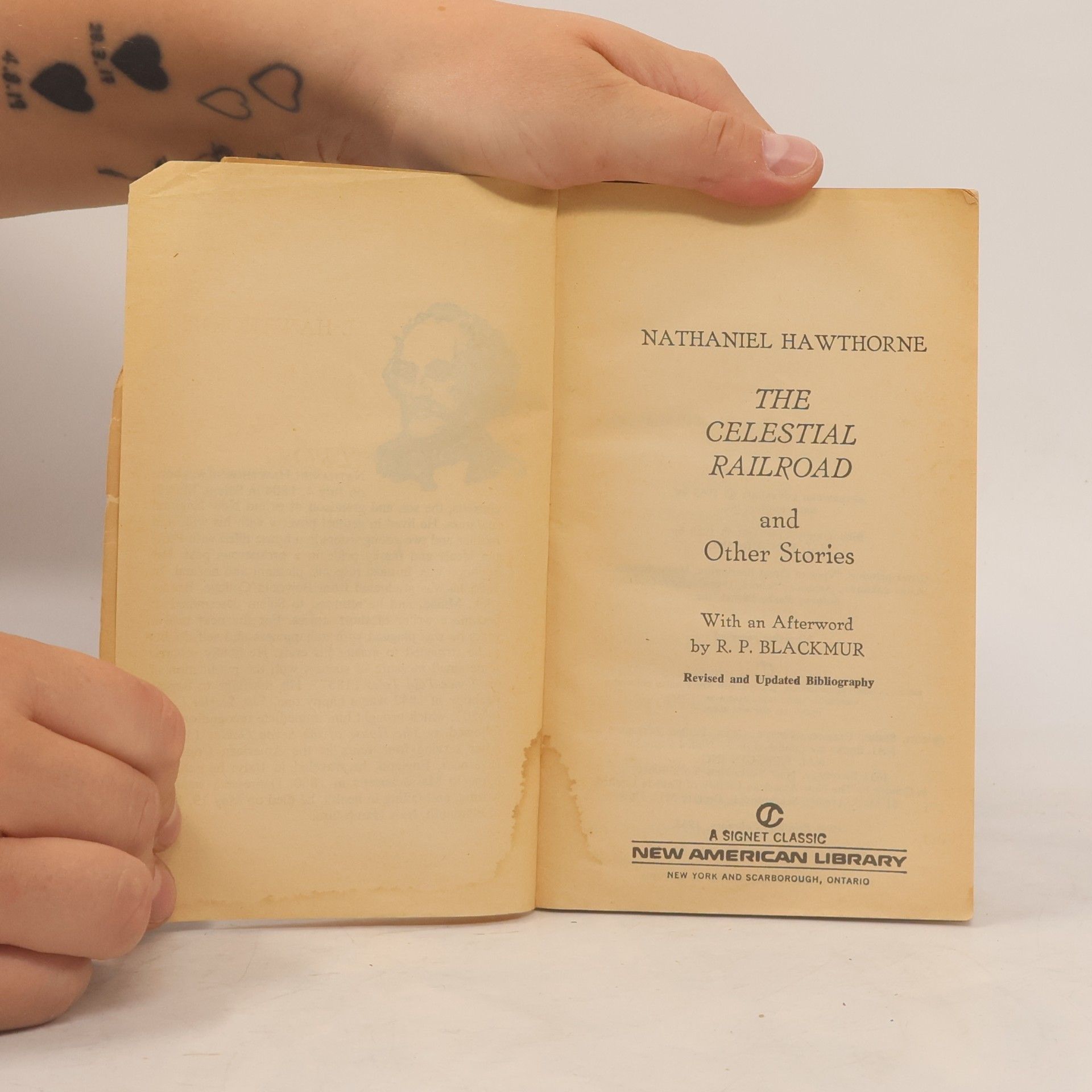 Nathaniel Hawthorne Signet Classic: The Celestial Railroad and Other Stories