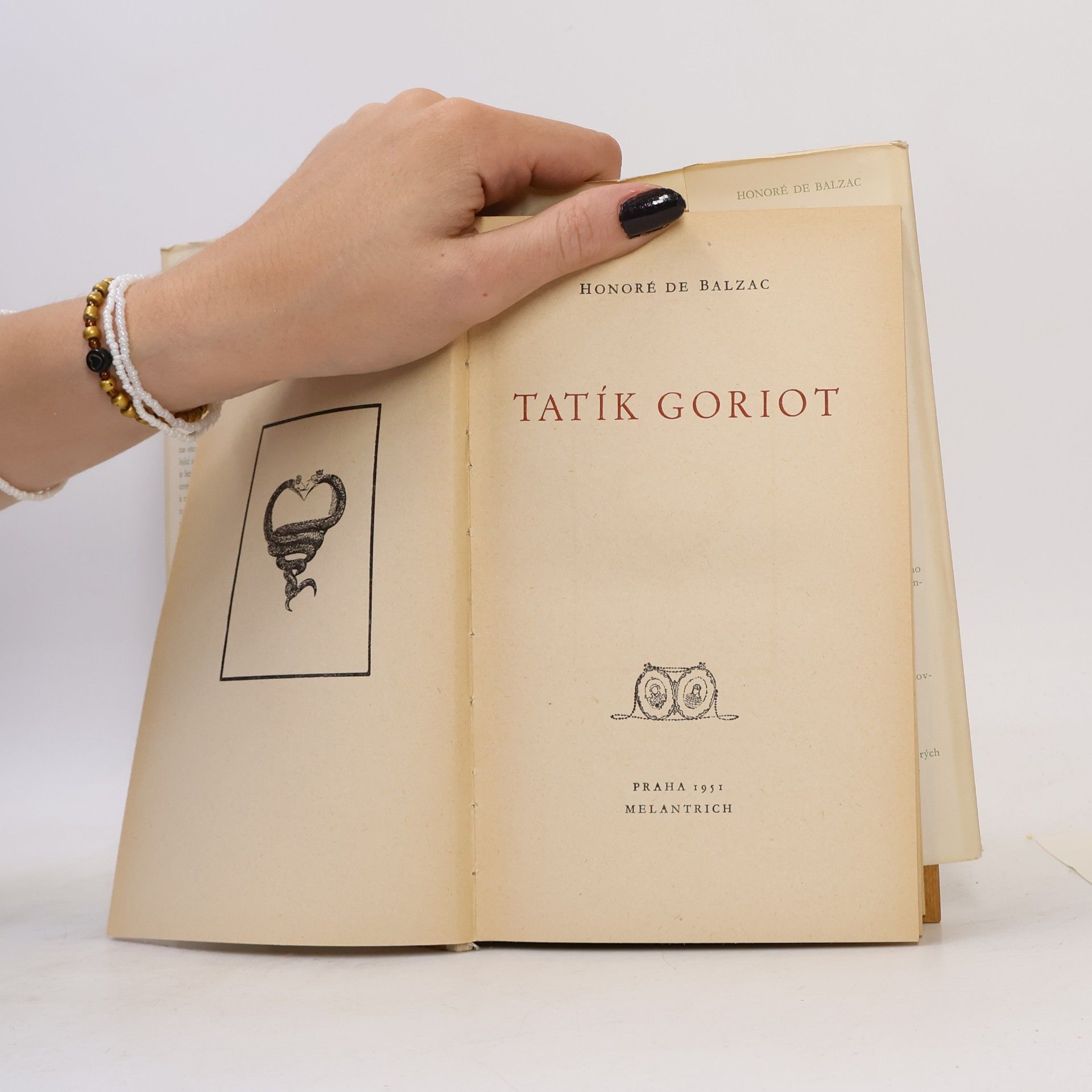 Honoré de Balzac Tatík Goriot