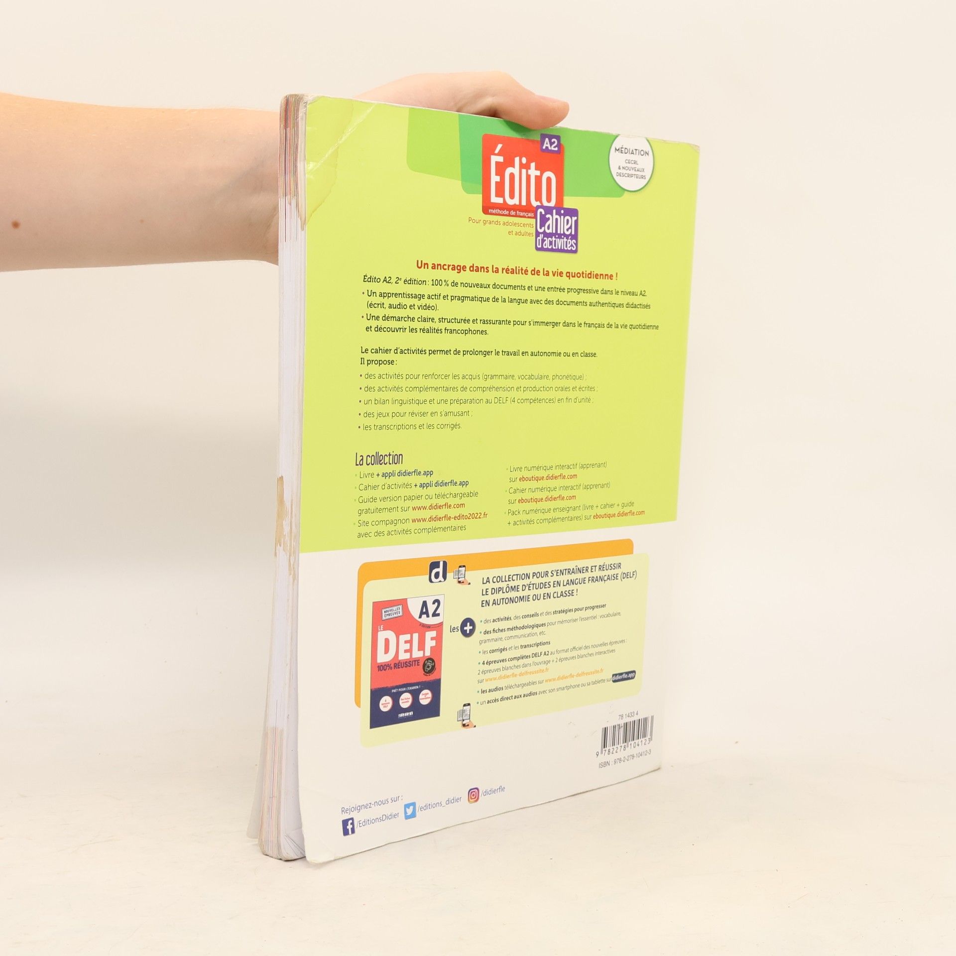 Autores varios Édito A2. Cahier d'activités