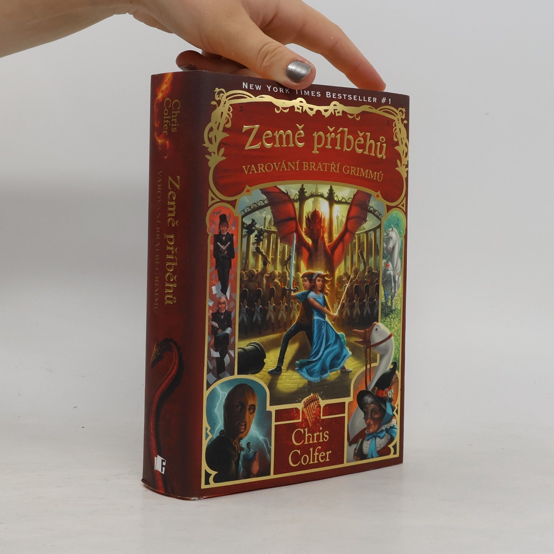 Chris Colfer Země příběhů. Varování bratří Grimmů