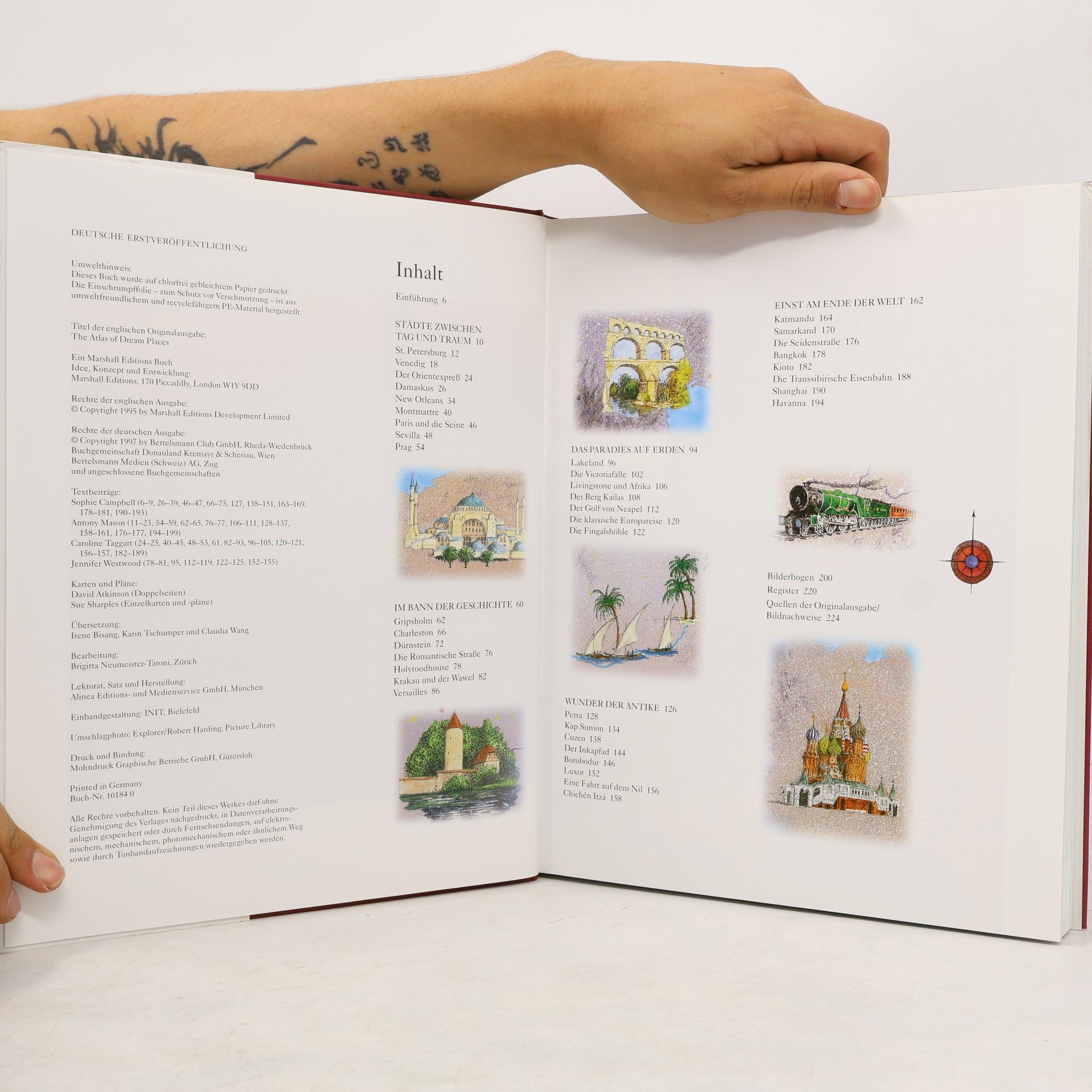 Autores varios Atlas der Traumreisen. Wo die Welt am schönsten ist