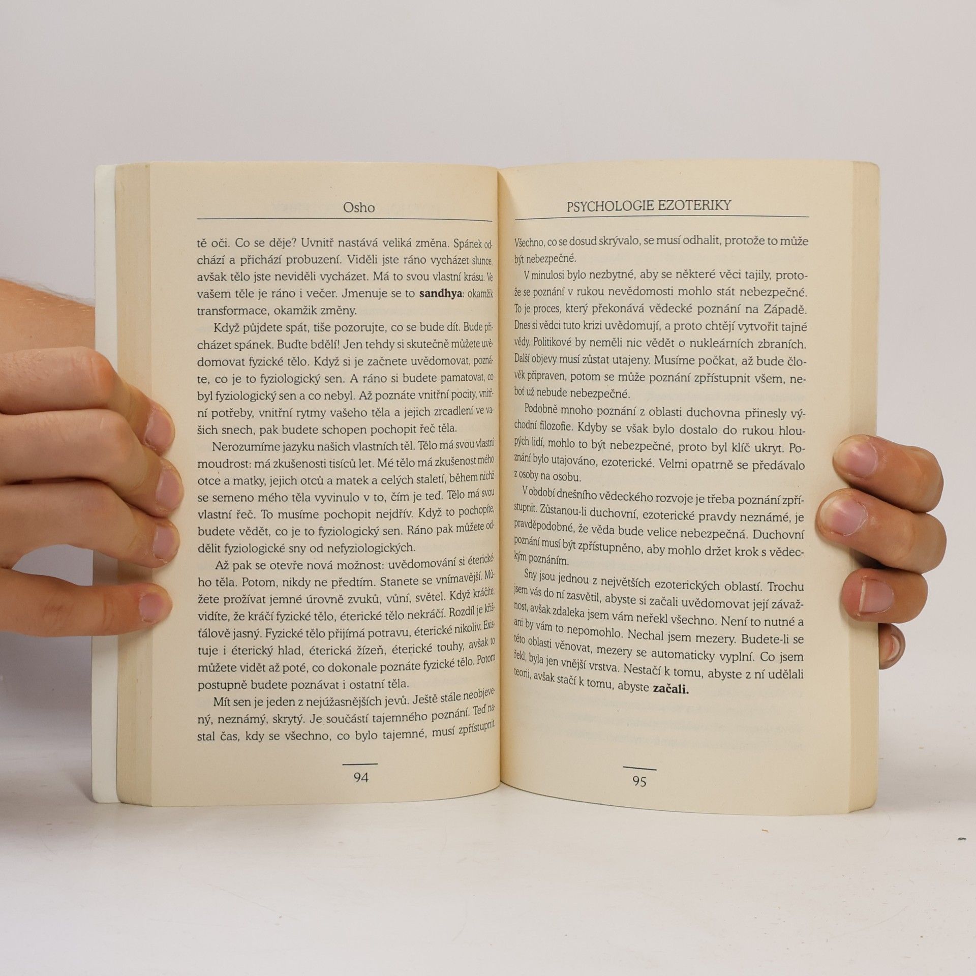 Ošó Psychologie ezoteriky
