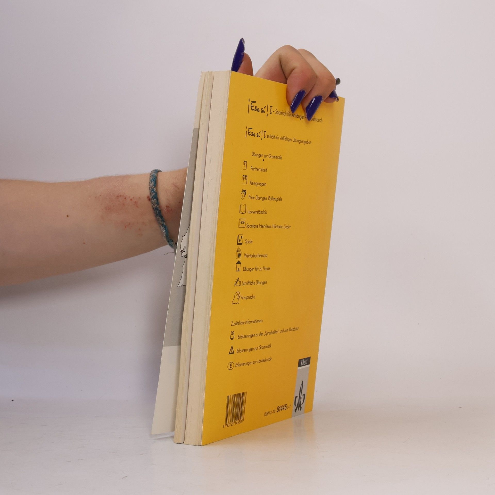 Auteurscollectief Eso si! I, Arbeitsbuch