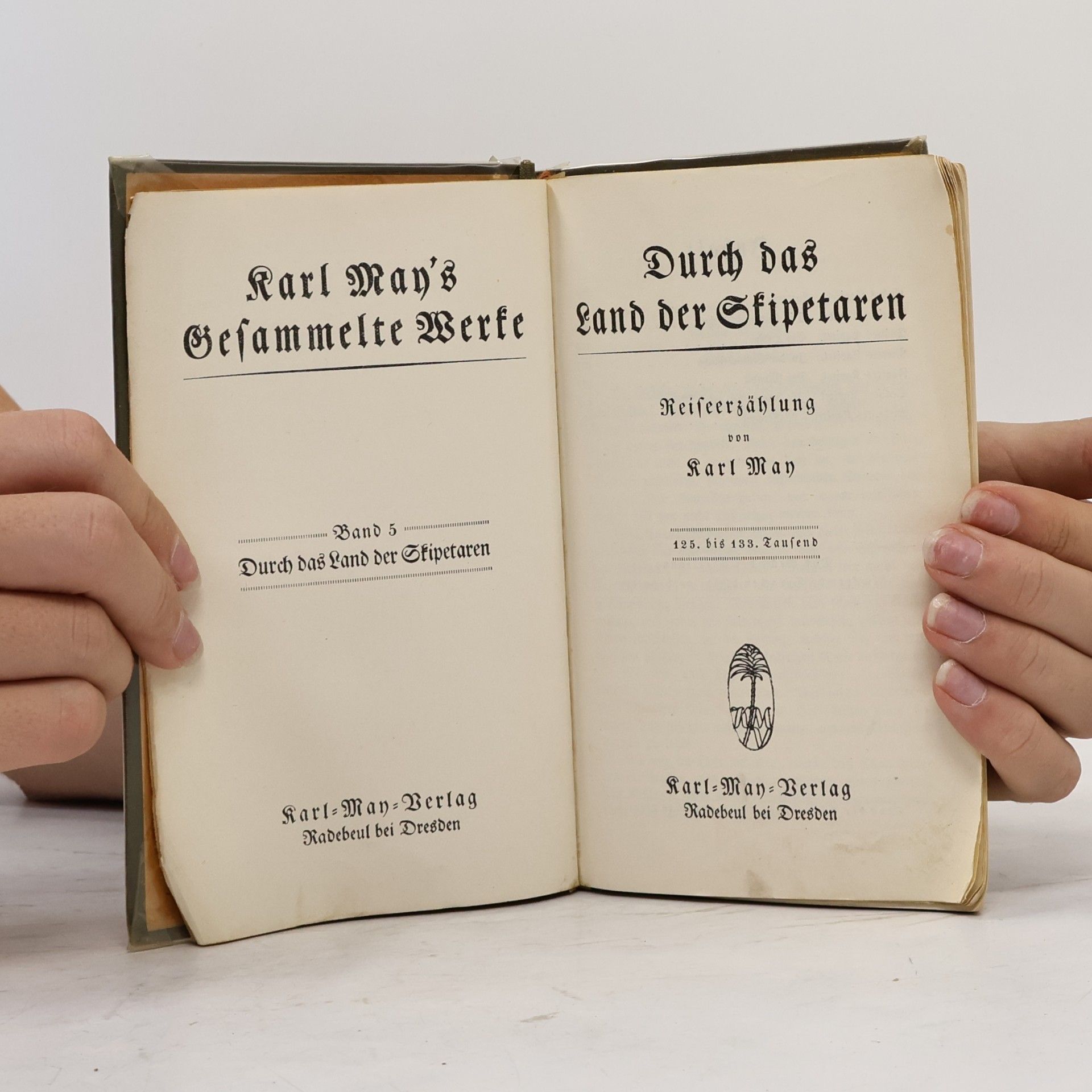 Karl May Durch das Land der Skipetaren