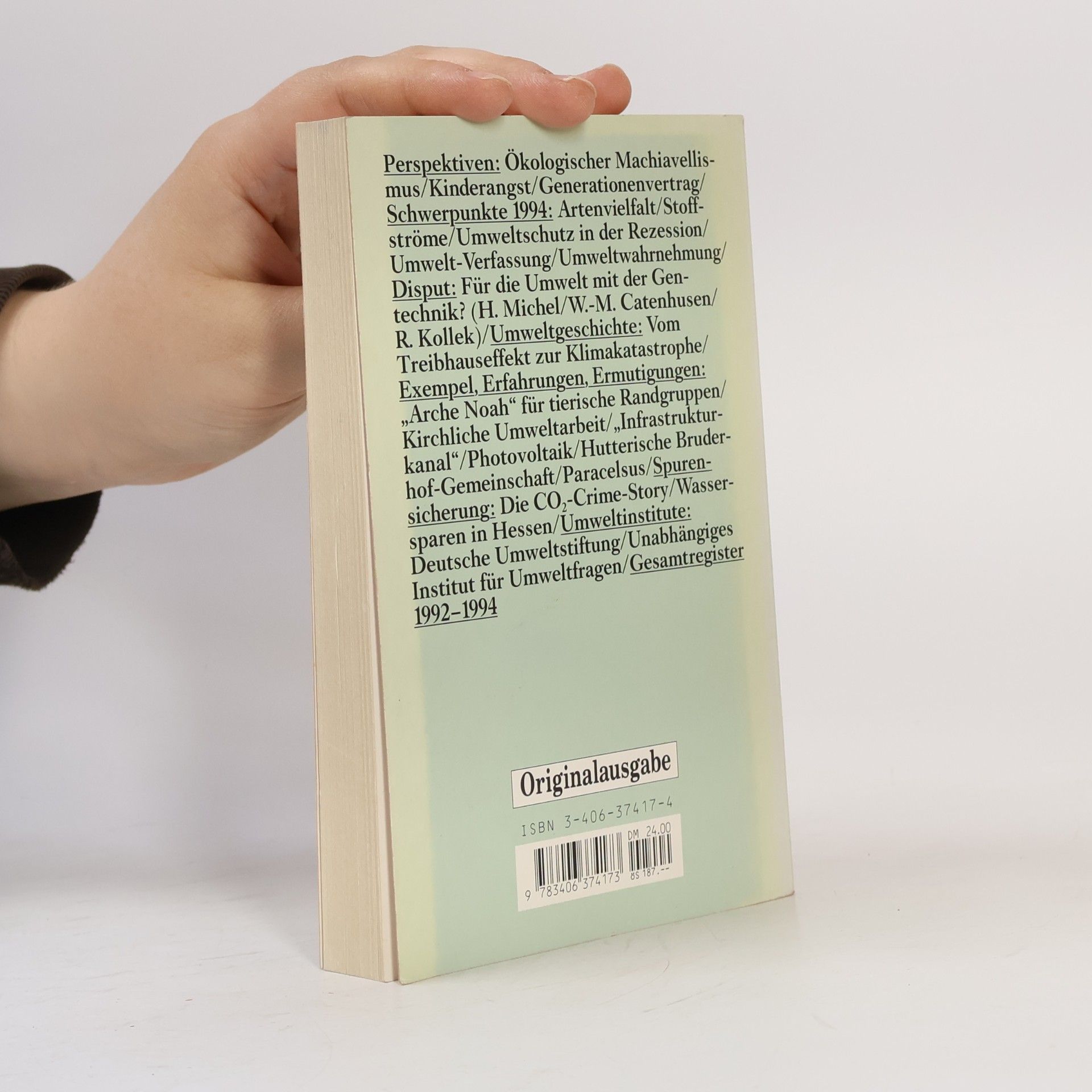 Jahrbuch Ökologie