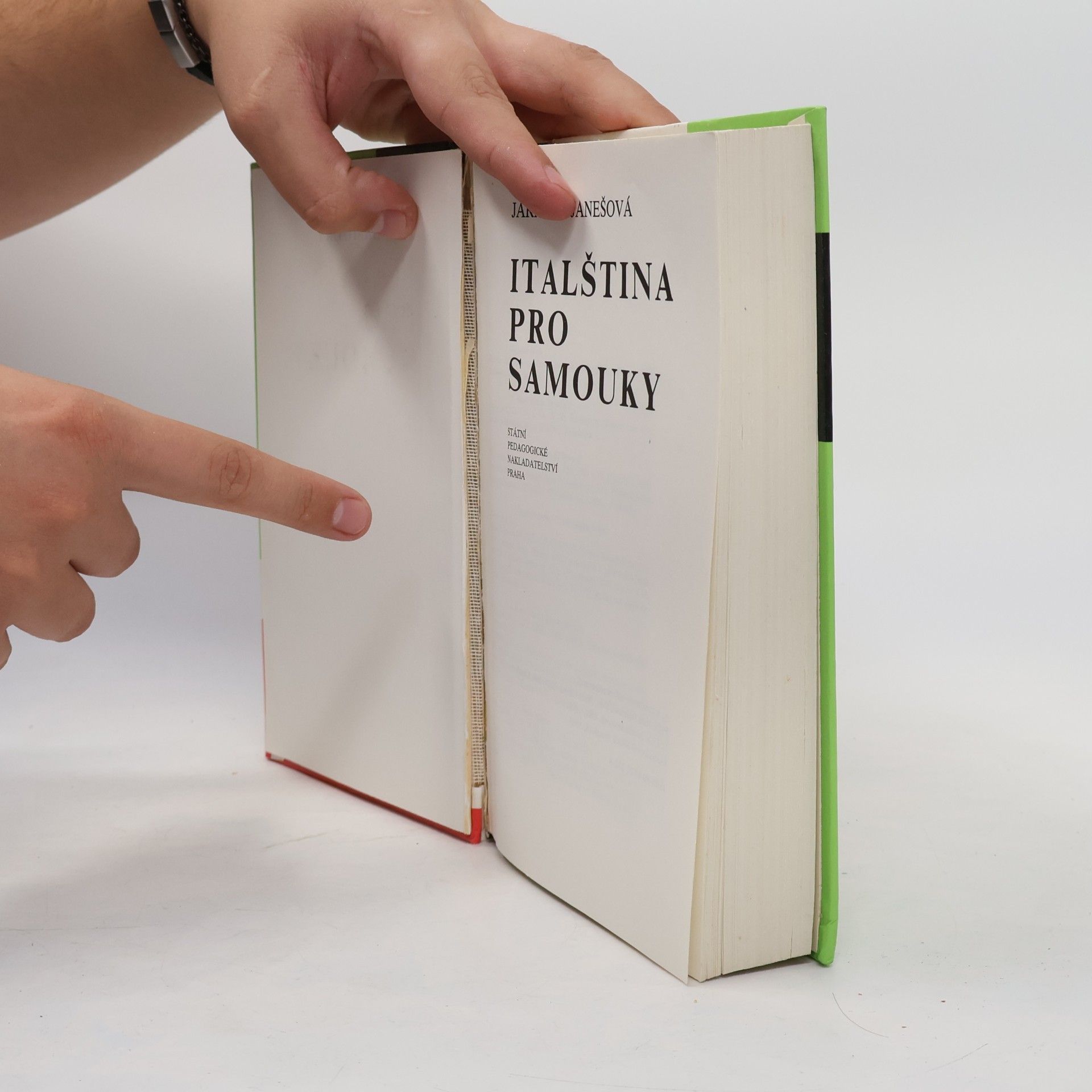 Jarmila Janešová Italština pro samouky