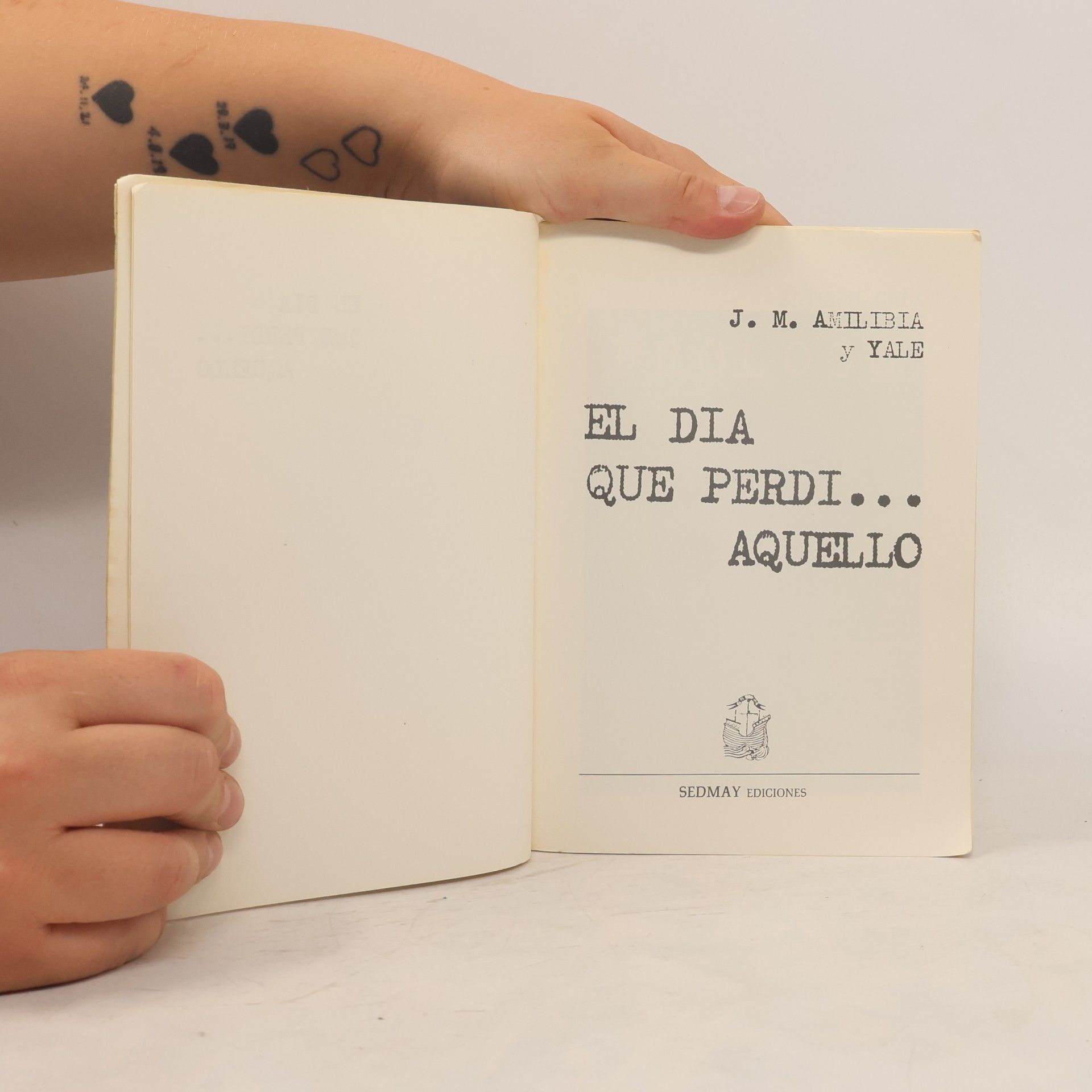 Jesús María Amilibia El día que perdí... aquello