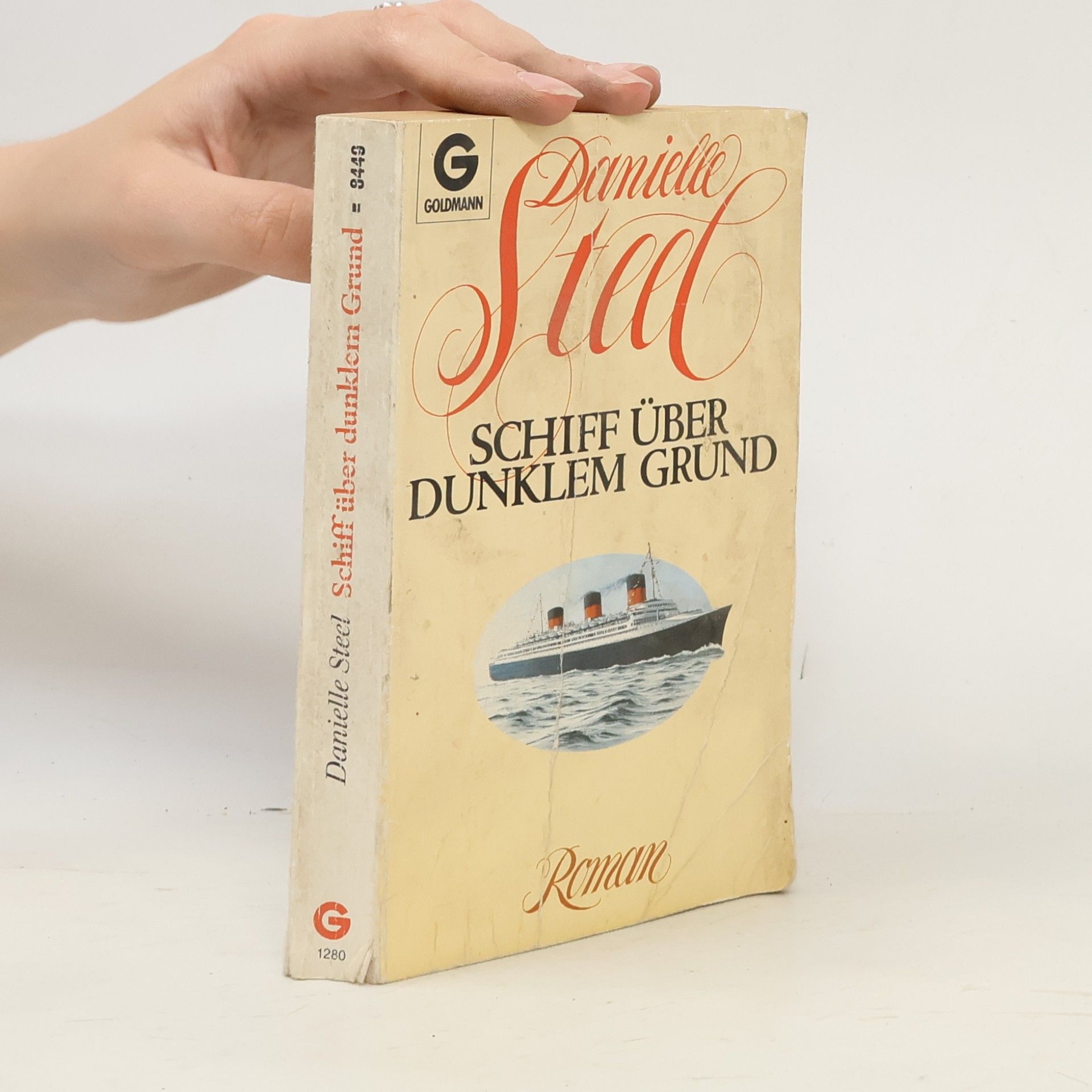 Danielle Steel Schiff über dunklem Grund