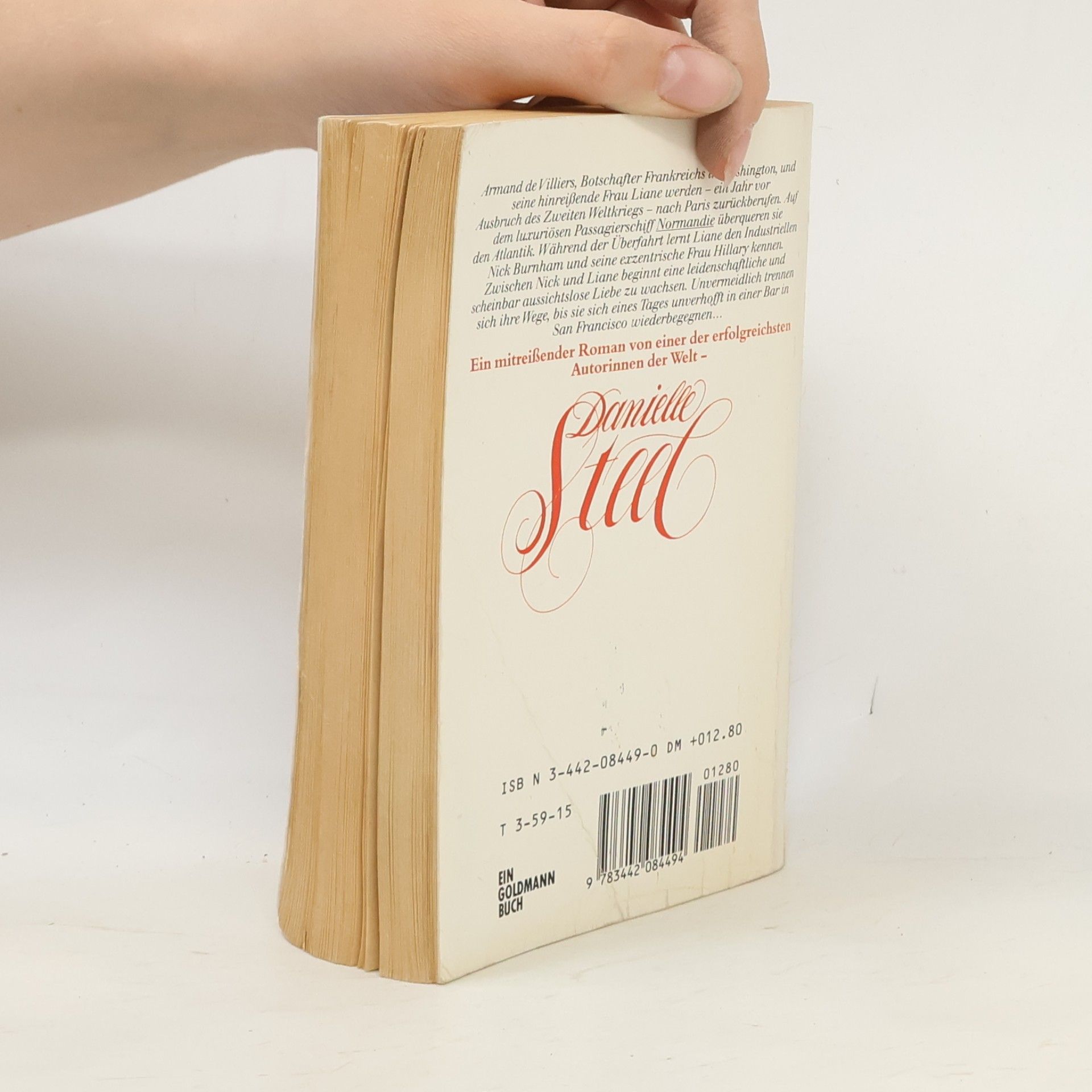 Danielle Steel Schiff über dunklem Grund