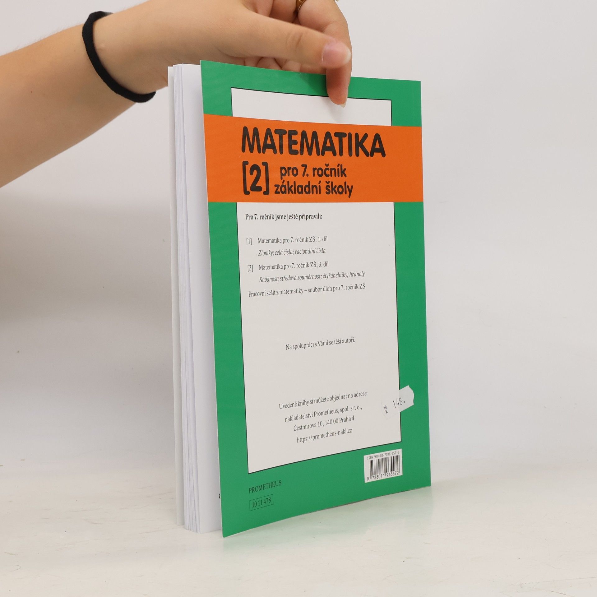 Jiří Kadleček Matematika pro 7. roč. ZŠ - 2.díl (Poměr; přímá a nepřímá úměrnost; procenta)