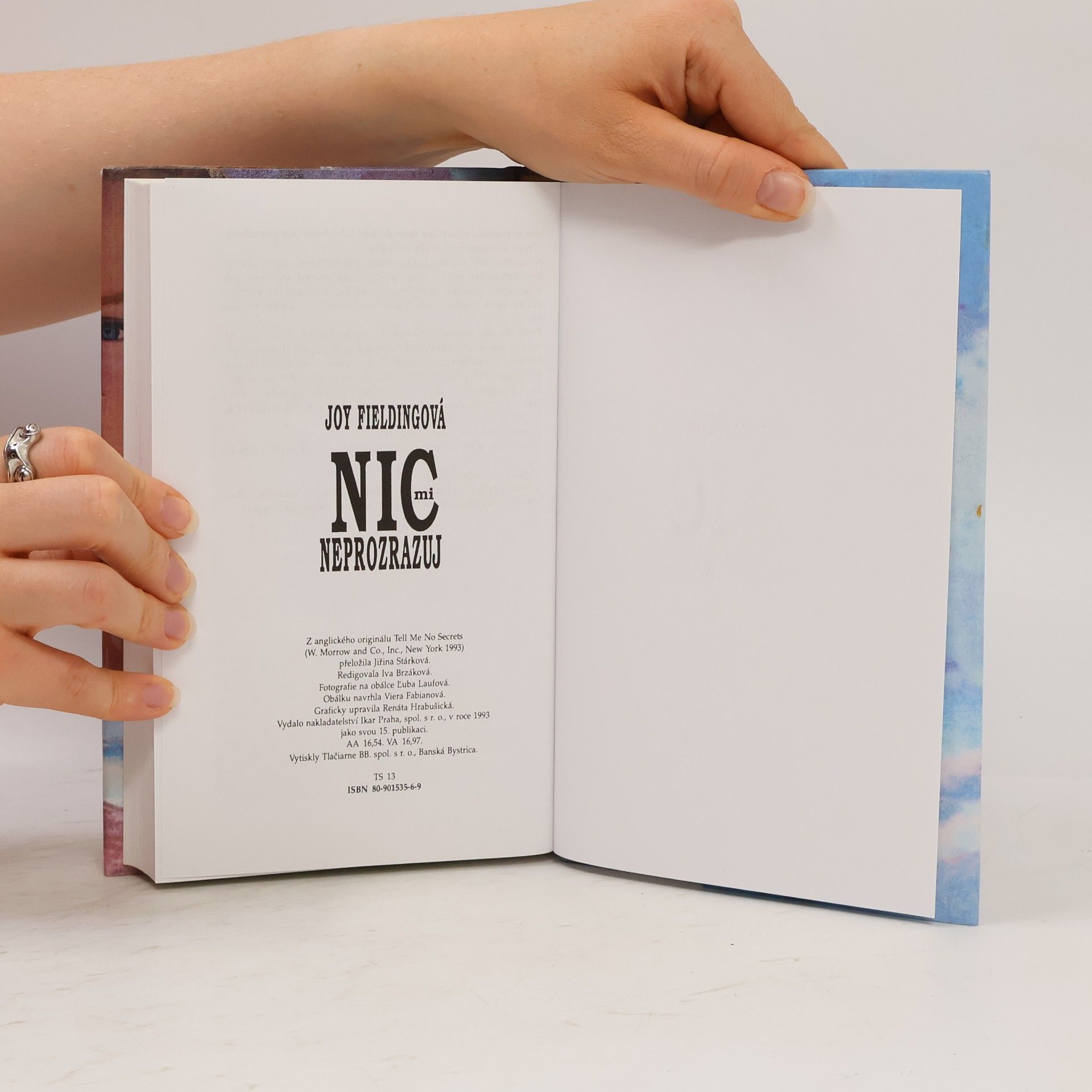 Joy Fielding Nic mi neprozrazuj