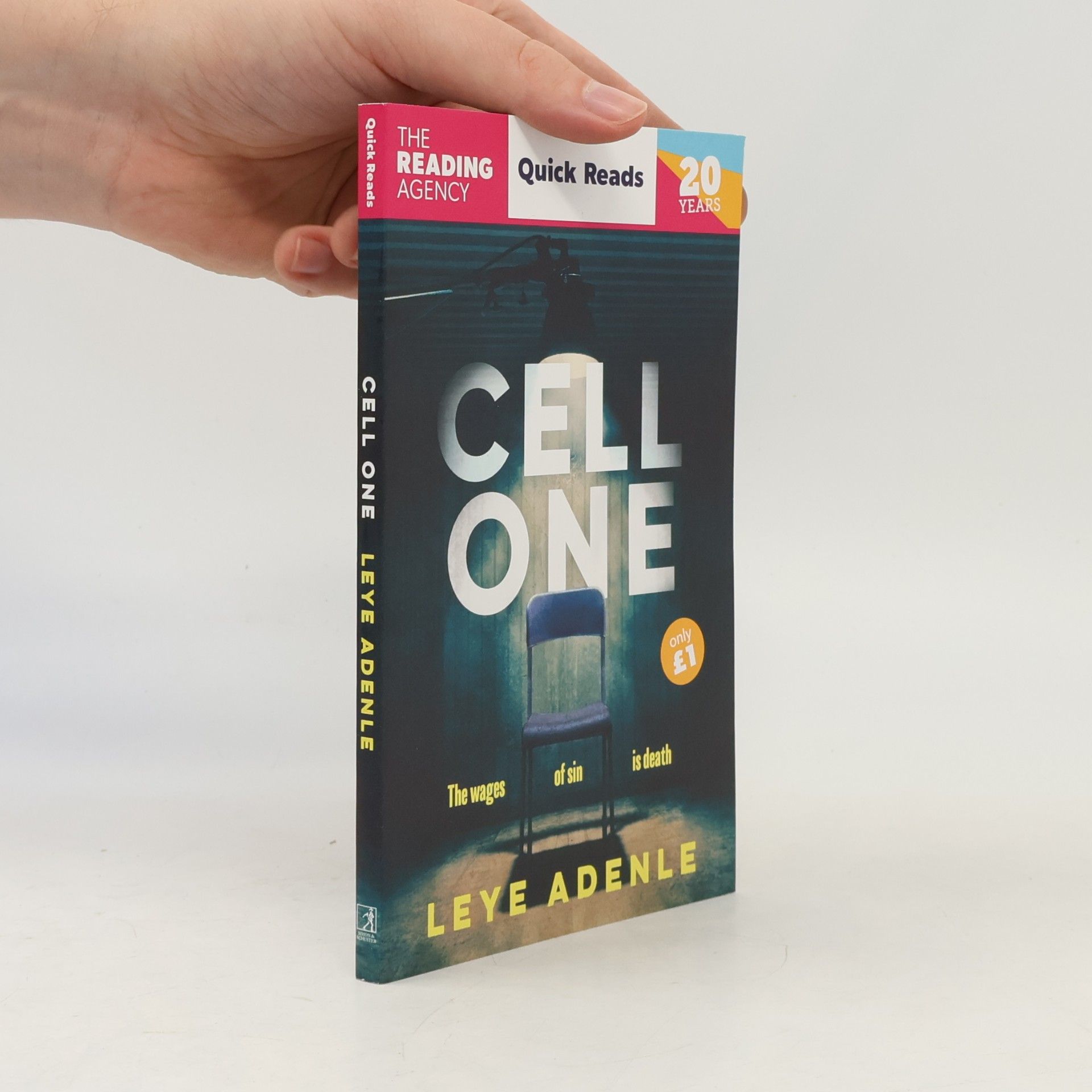Leye Adenle Cell One: Quick Reads 2026: A pulse-pounding thriller with a twist you won't see coming
