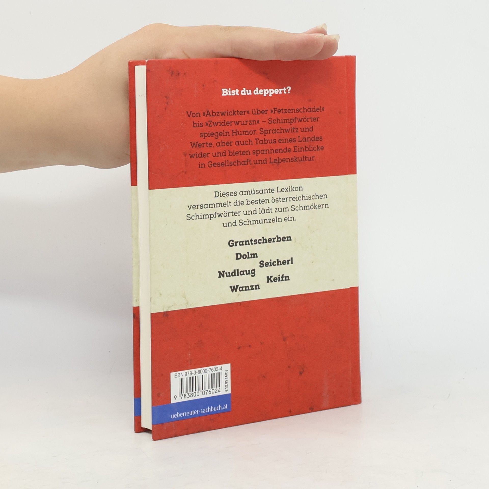 Peter Ahorner Handbuch der österreichischen Schimpfwörter