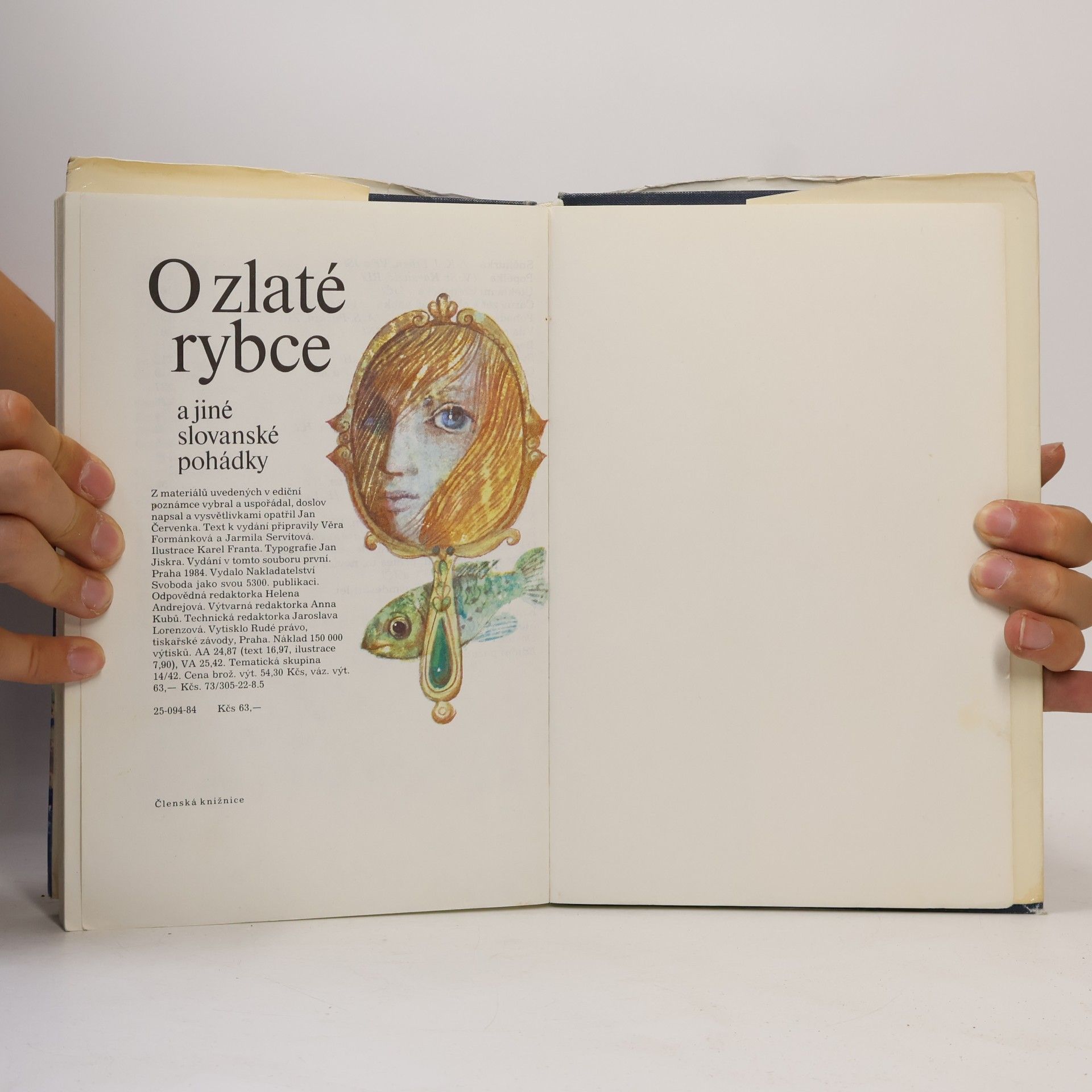 Jan Červenka O zlaté rybce a jiné slovanské pohádky