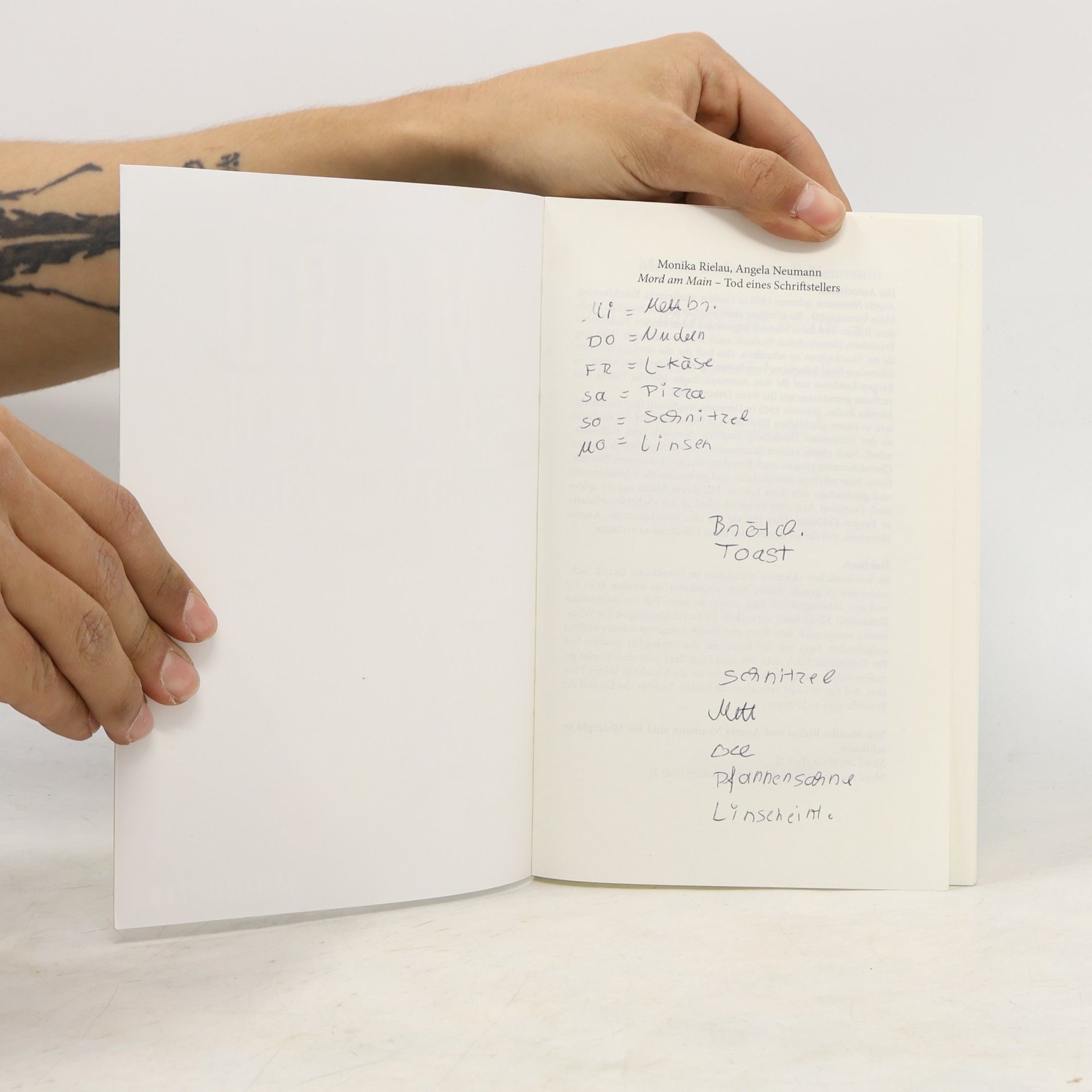 Monika Rielau Mord am Main - Tod eines Schriftstellers