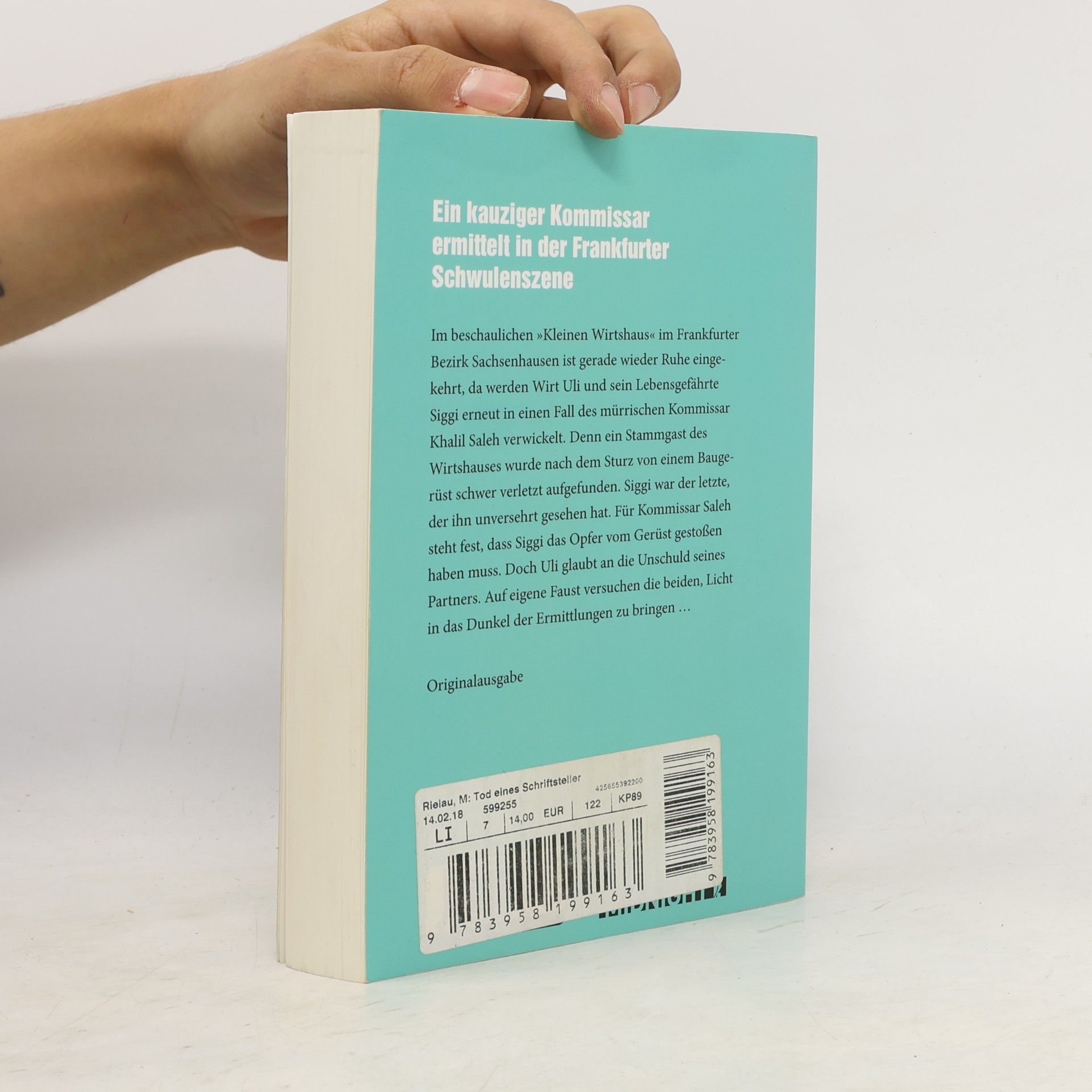 Monika Rielau Mord am Main - Tod eines Schriftstellers
