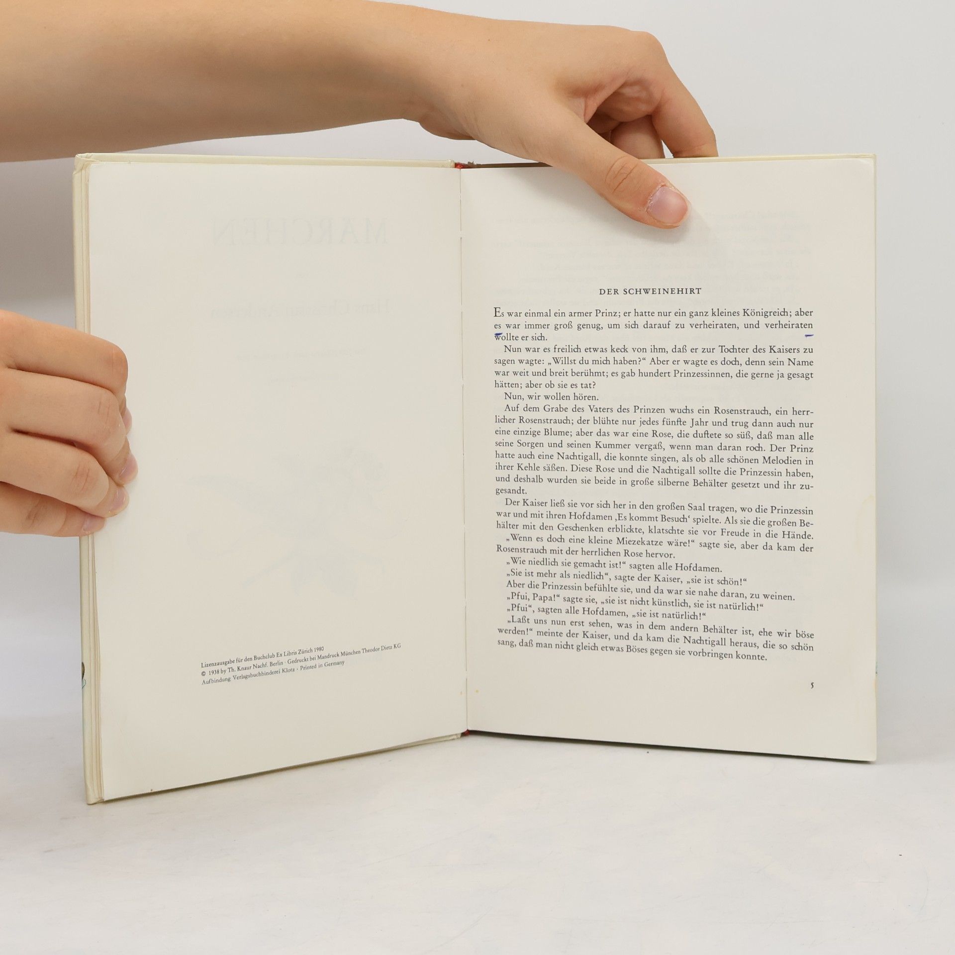 Hans Christian Andersen Andersen Märchen