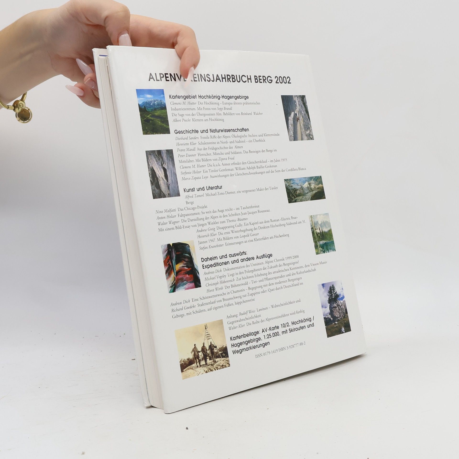 Collectif d'auteurs Berg 2002 Alpenvereinsjahrbuch