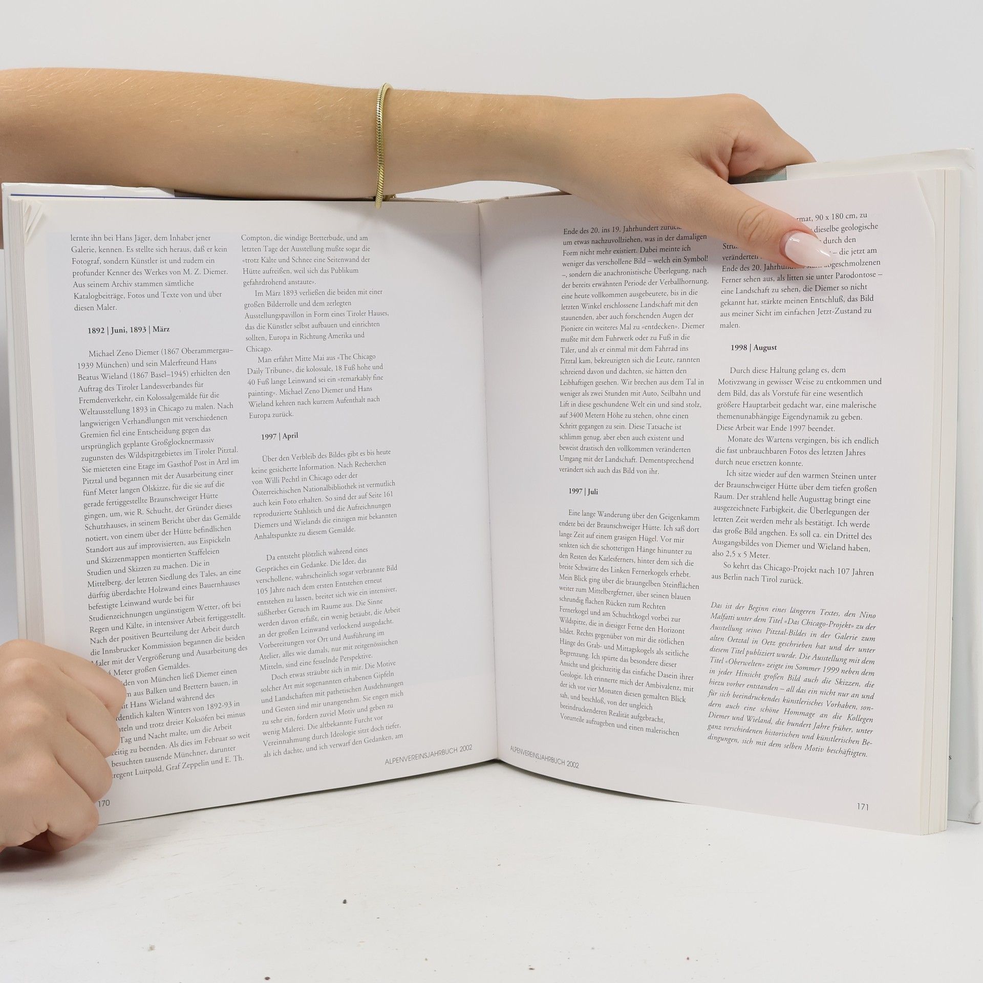 Collectif d'auteurs Berg 2002 Alpenvereinsjahrbuch