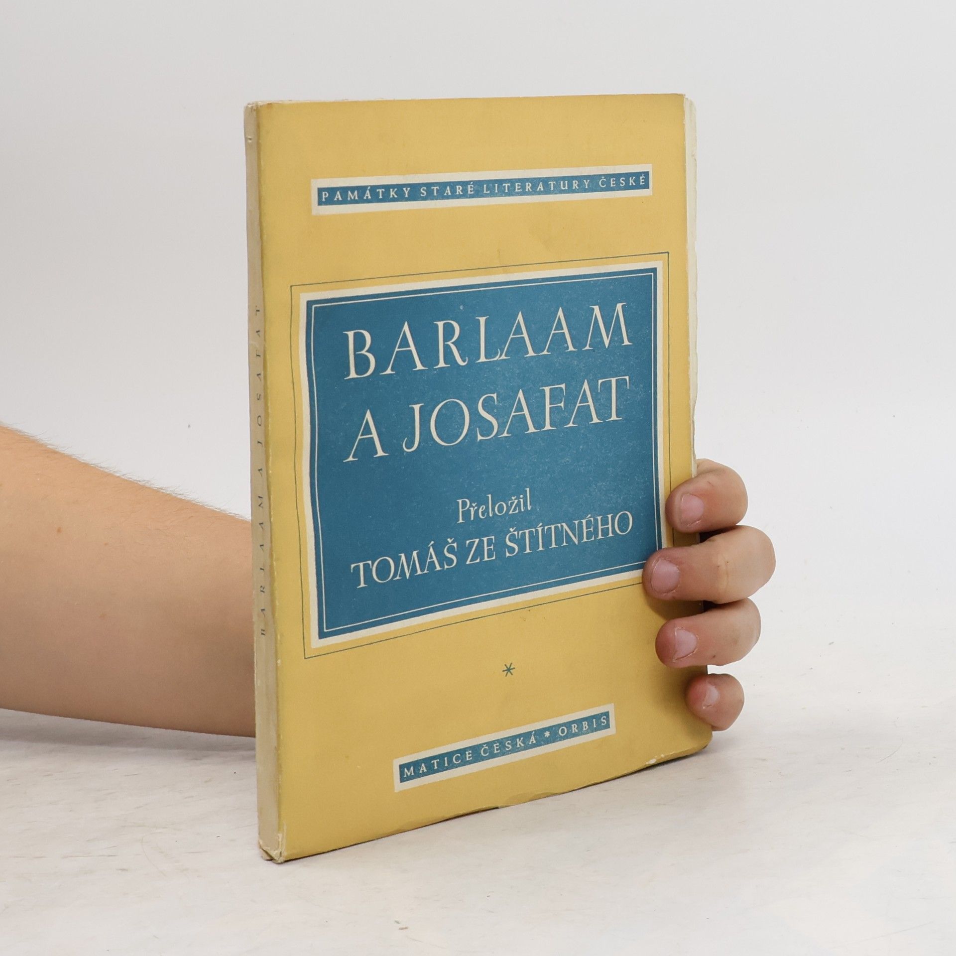 František Šimek Barlaam a Josafat