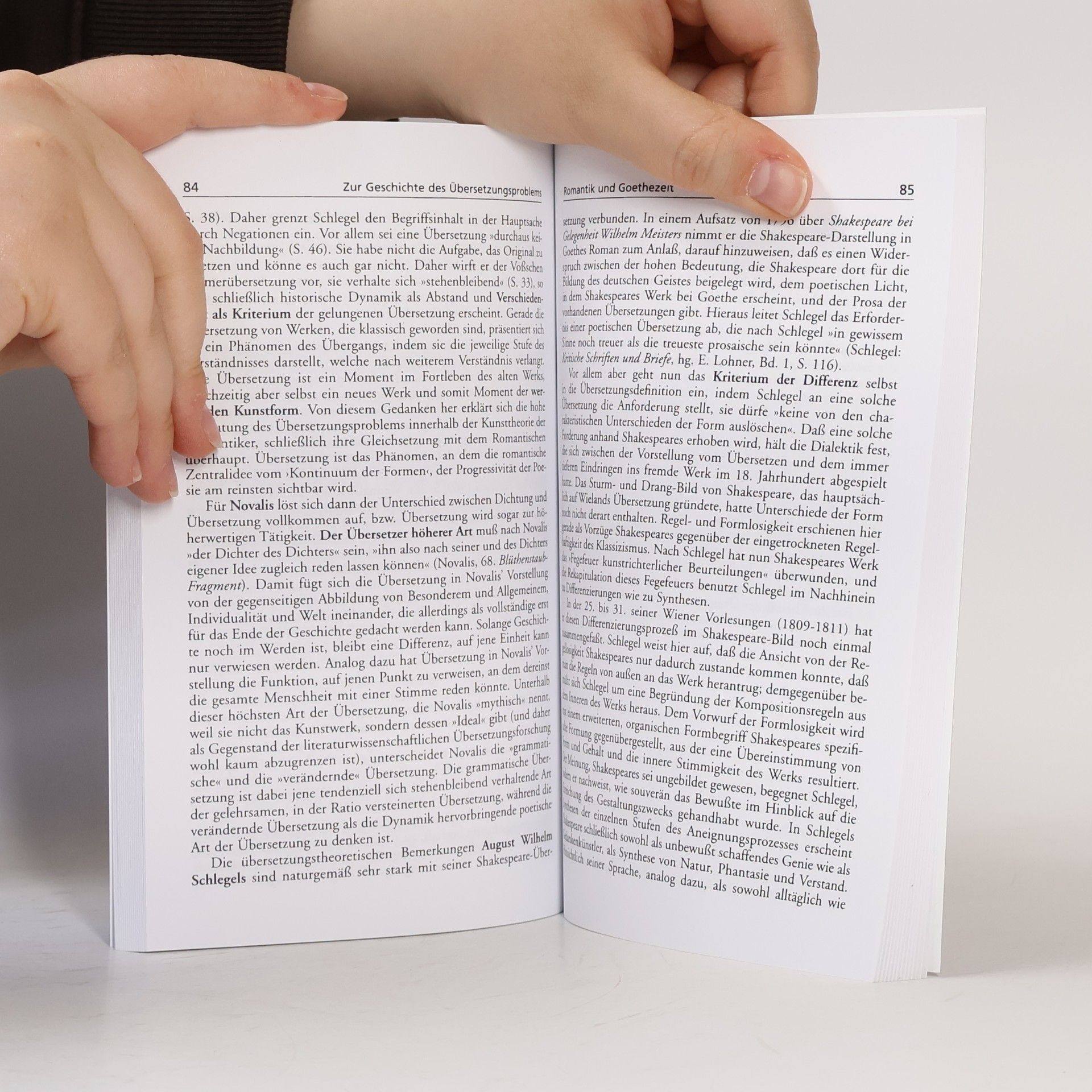 Friedmar Apel Literarische Übersetzung